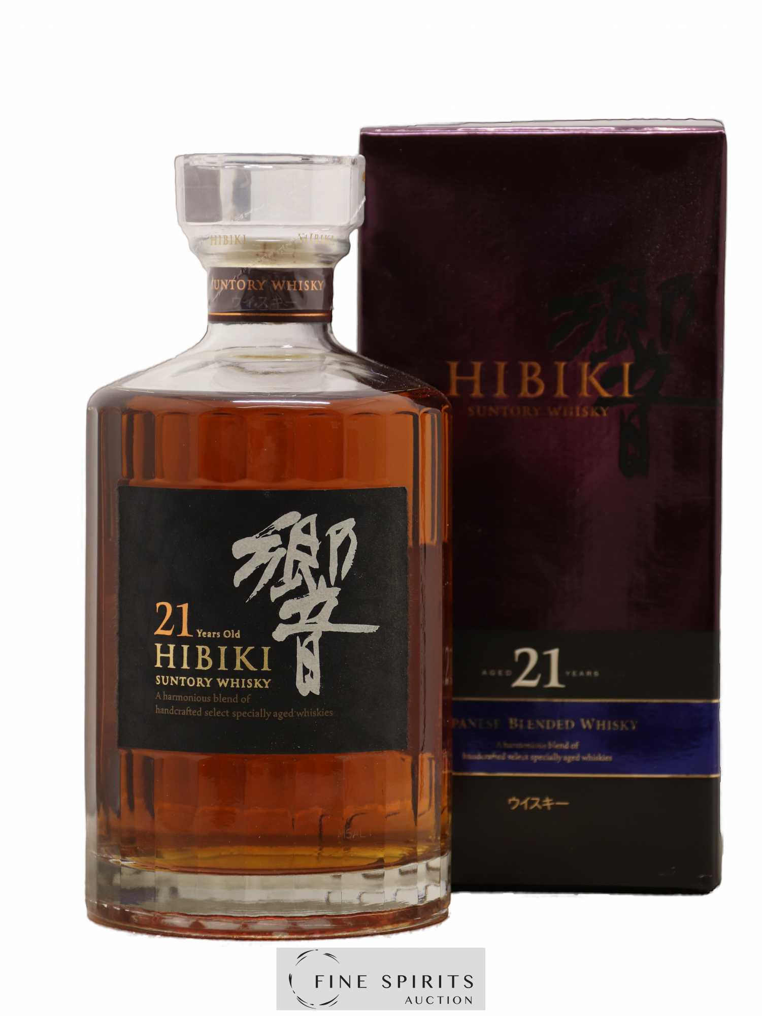 Hibiki 21 years Of. Suntory - Lot de 1 bouteille - 0
