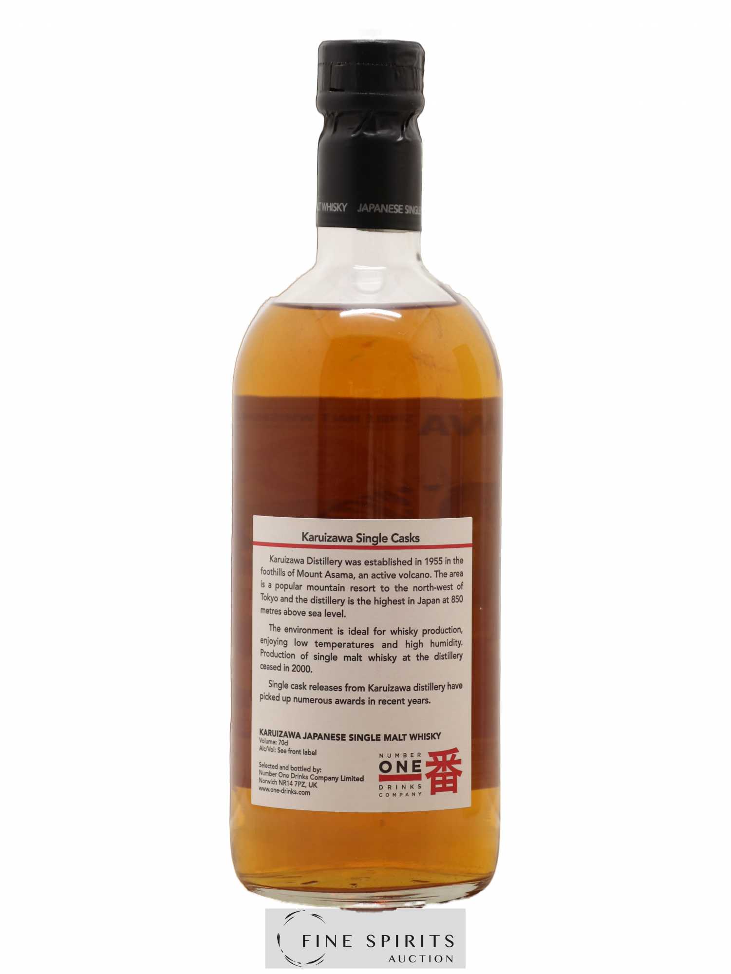 Karuizawa 2000 Of. Sherry Butt - Cask n°166 - bottled 2013 LMDW - Lot de 1 bouteille - 2