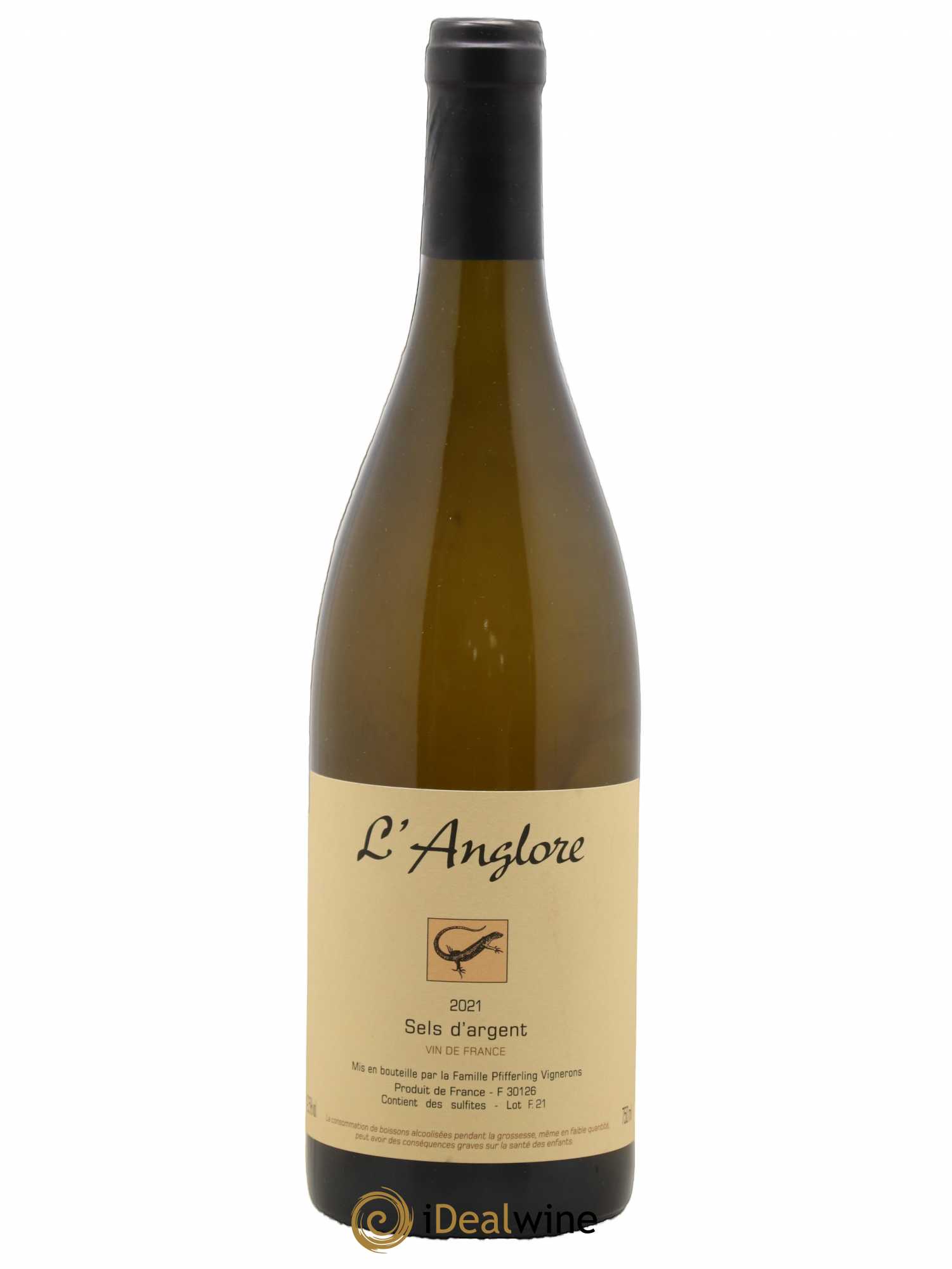 Vin de France Sels d'argent L'Anglore 2021 - Lot de 1 bouteille - 0