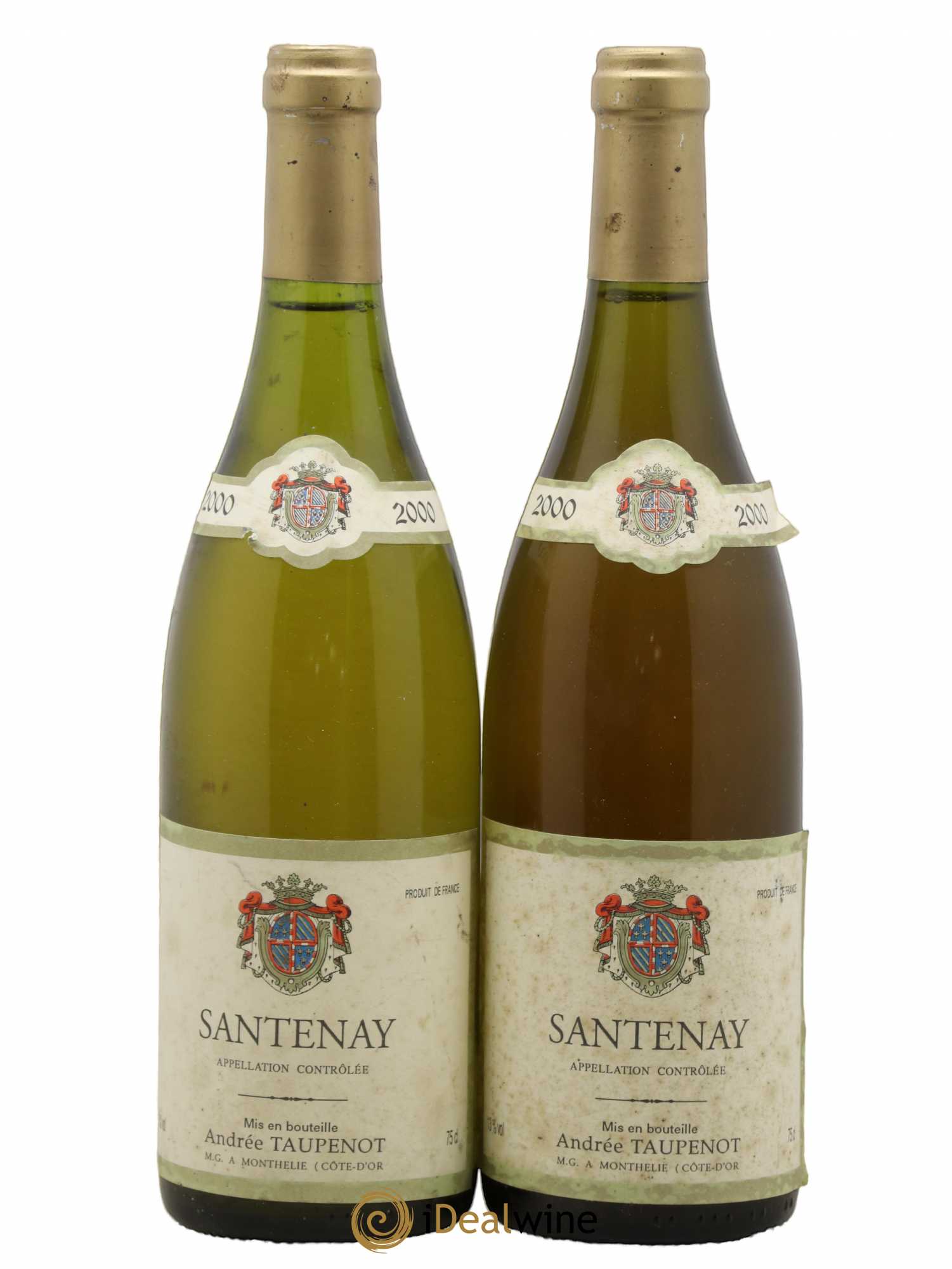 Santenay Andree Taupenot 2000 - Lot de 2 bouteilles - 0