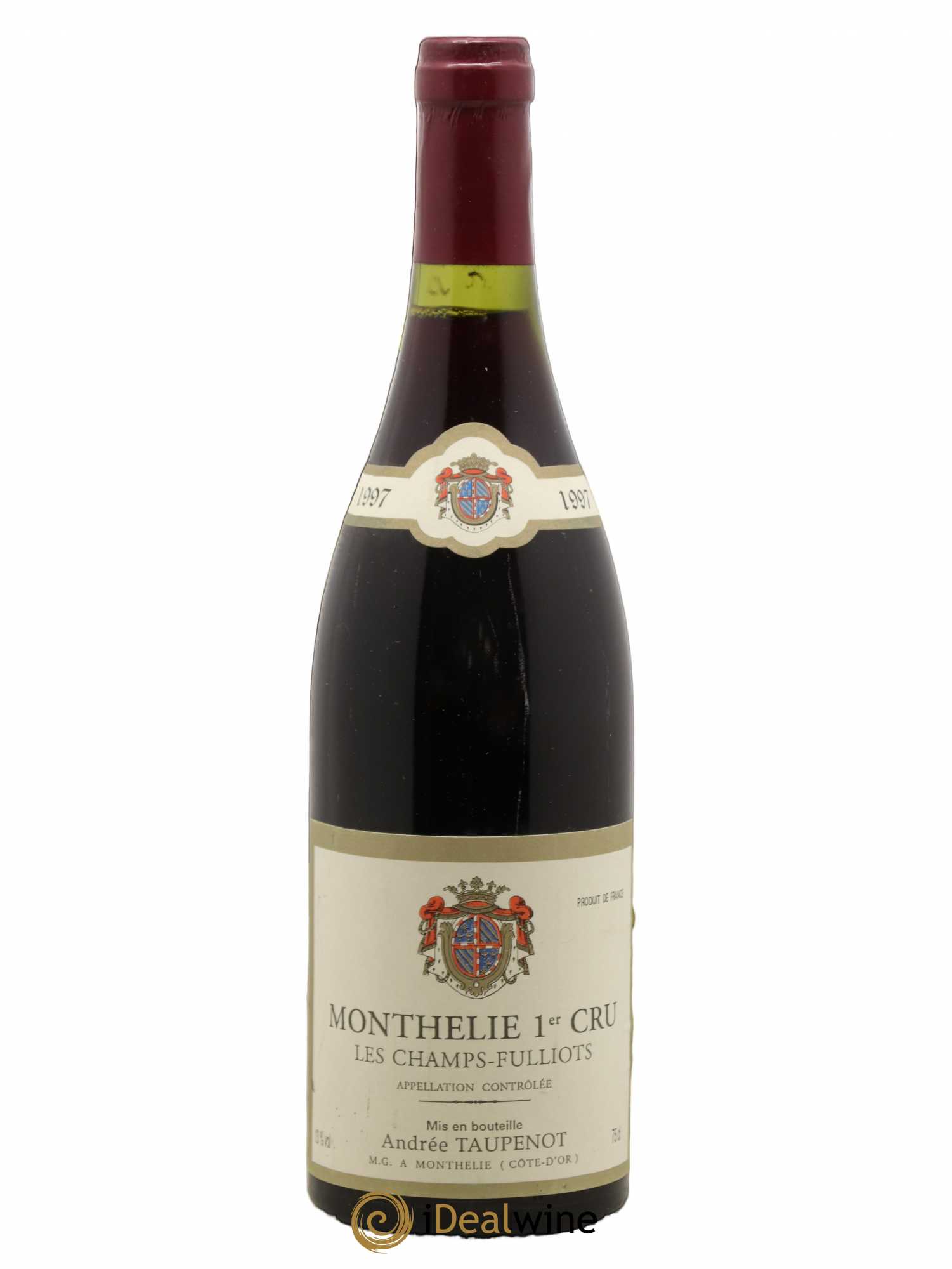 Monthélie 1er Cru Les Champs Fuliots Andree Taupenot 1997 - Posten von 1 Flasche - 0