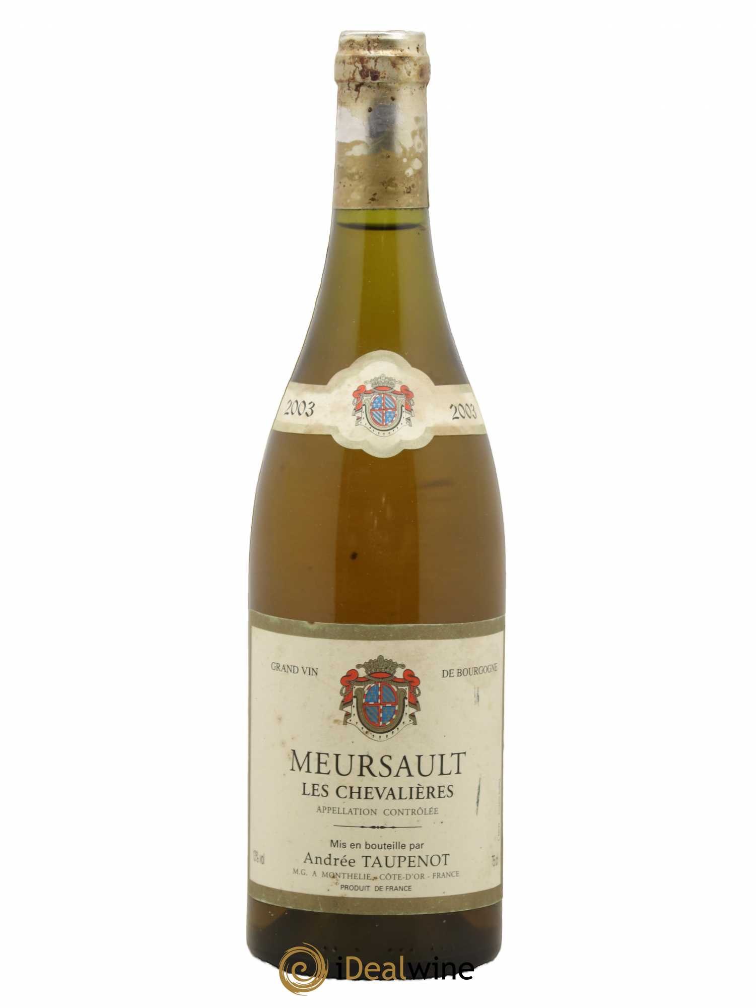 Meursault Les Chevalieres Andree Taupenot 2003 - Posten von 1 Flasche - 0