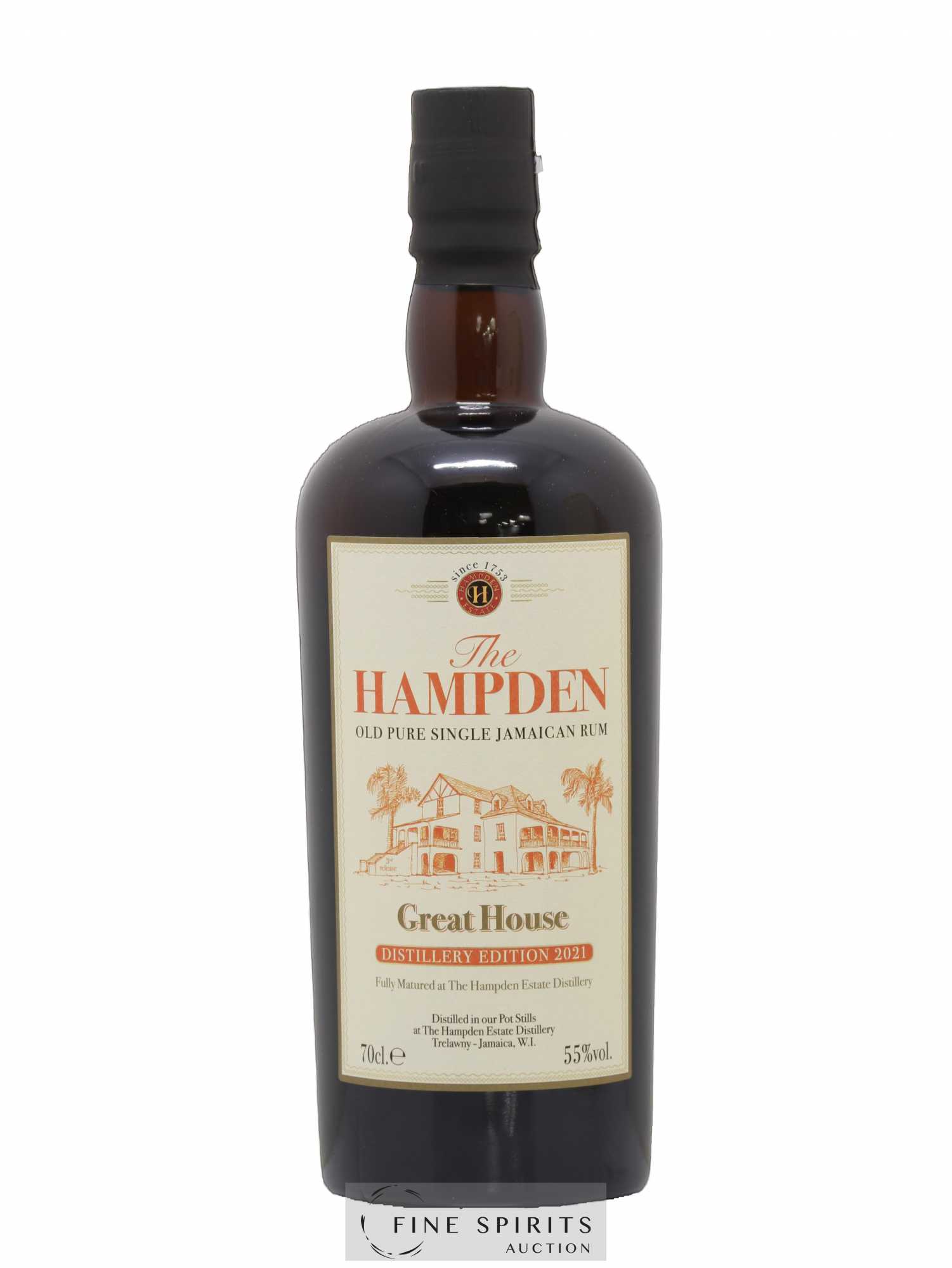 Hampden Of. Great House Distillery Edition 2021 - Lot de 1 bouteille - 1