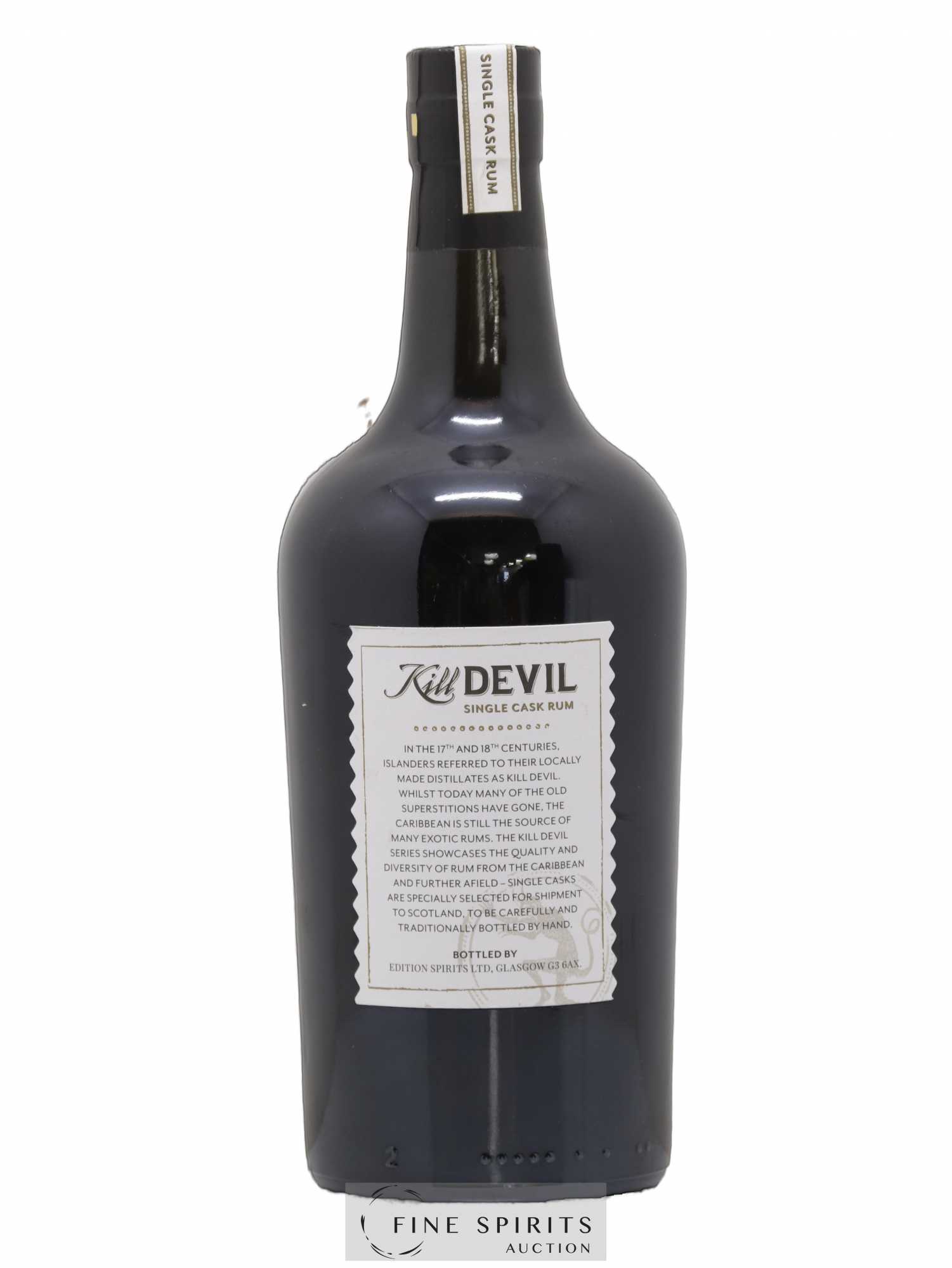Kill Devil 13 years 2003 Edition Spirits One of 362 - Lot de 1 bouteille - 2