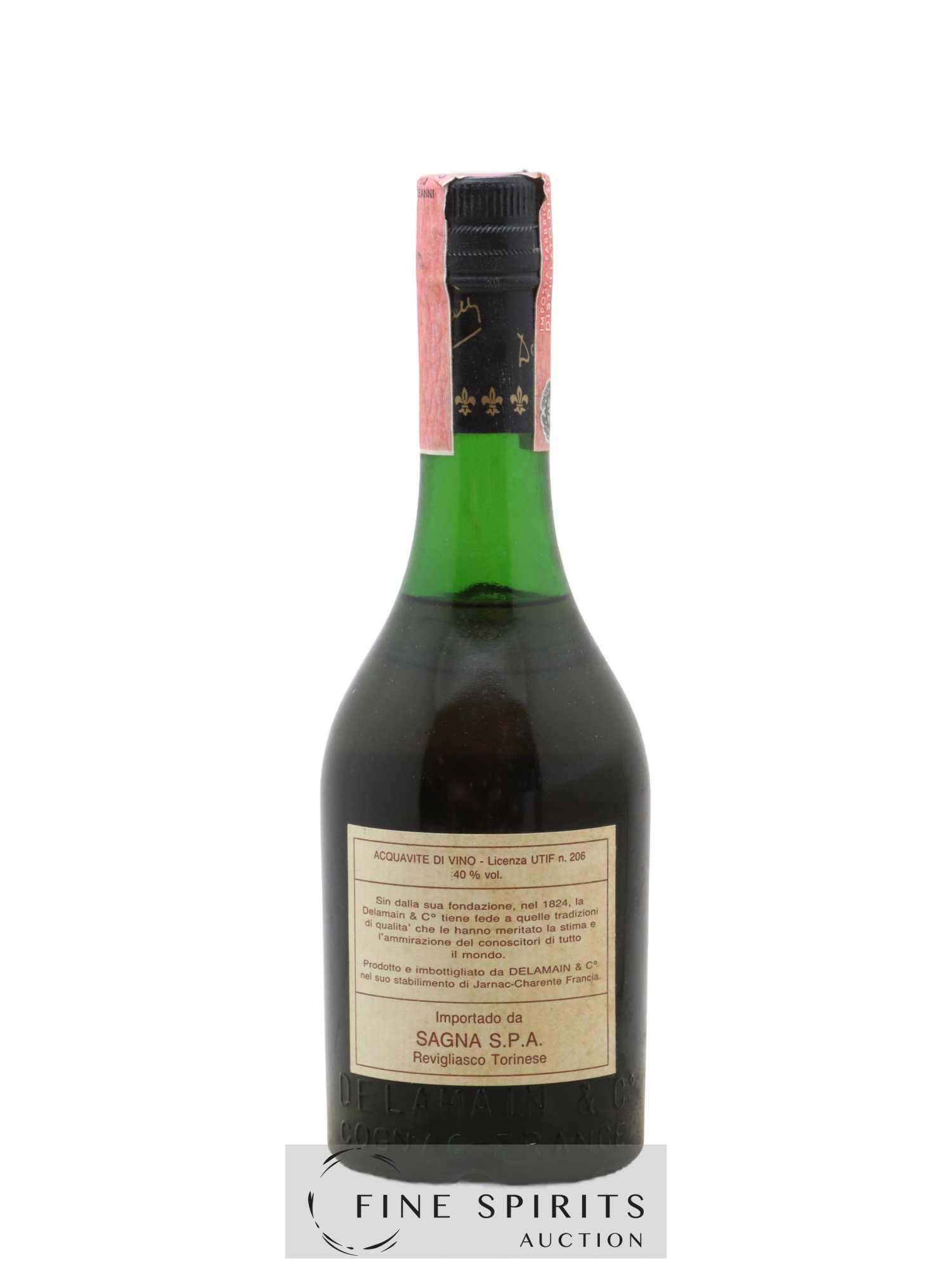 Delamain Of. Pale & Dry Sagna Import (35cl.) - Lot de 1 demi bouteille - 1