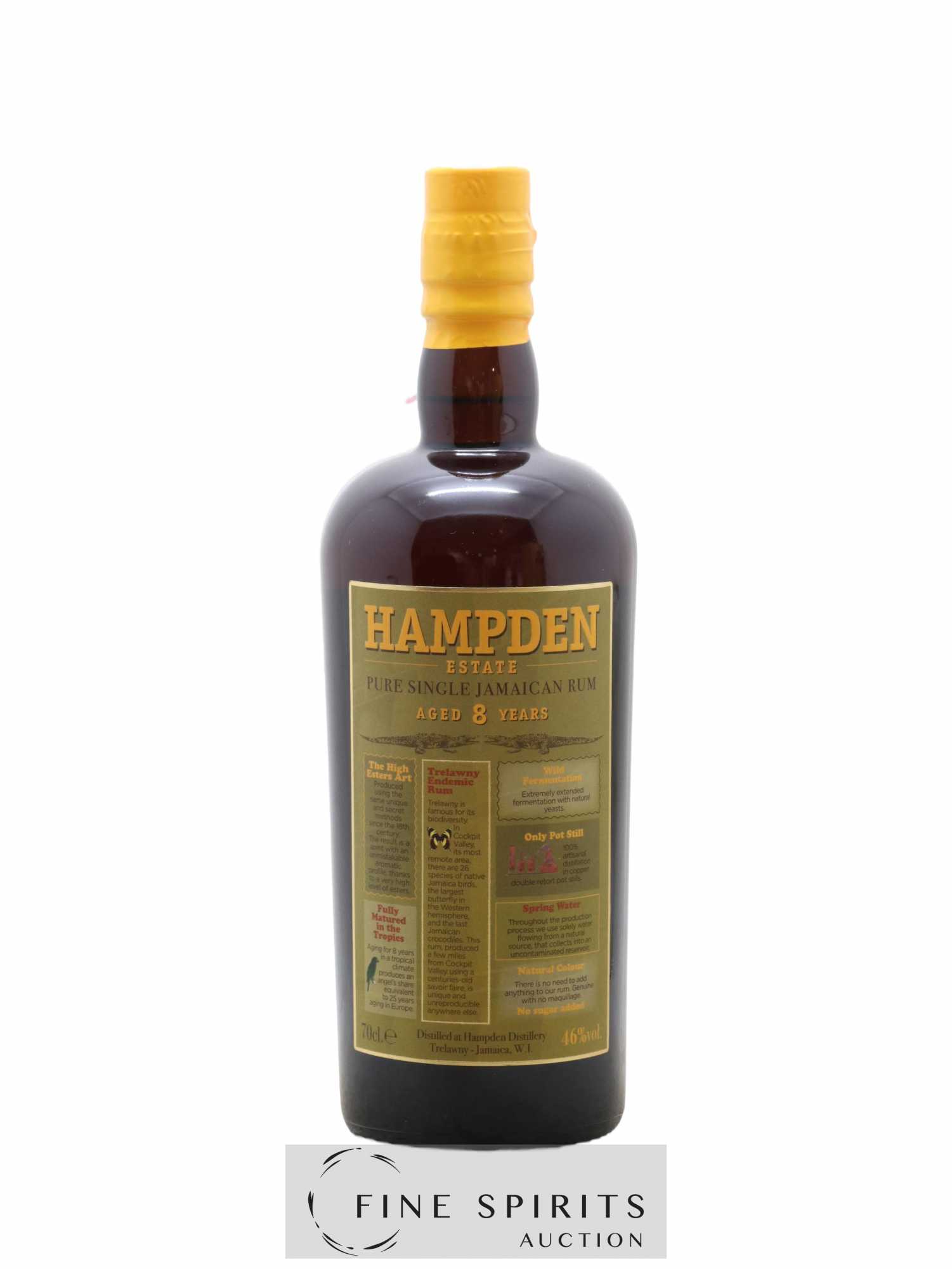 Hampden 8 years Of. - Posten von 1 Flasche - 1