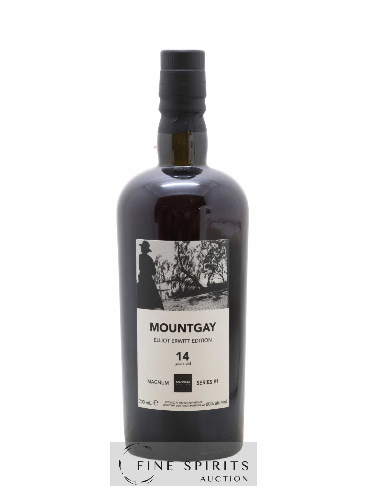 Mount Gay 14 years 2007 Of. Elliot Erwitt Edition Magnum Series n°1 - bottled 2021 LM&V - Lot de 1 bouteille - 1