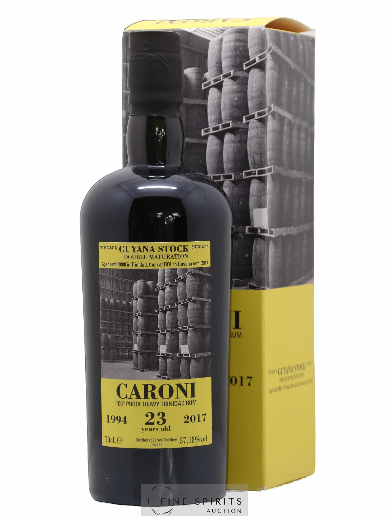 Caroni 23 years 1994 Velier 36th Release Double Maturation - bottled 2017 Guyana Stock - Lot de 1 bouteille - 0