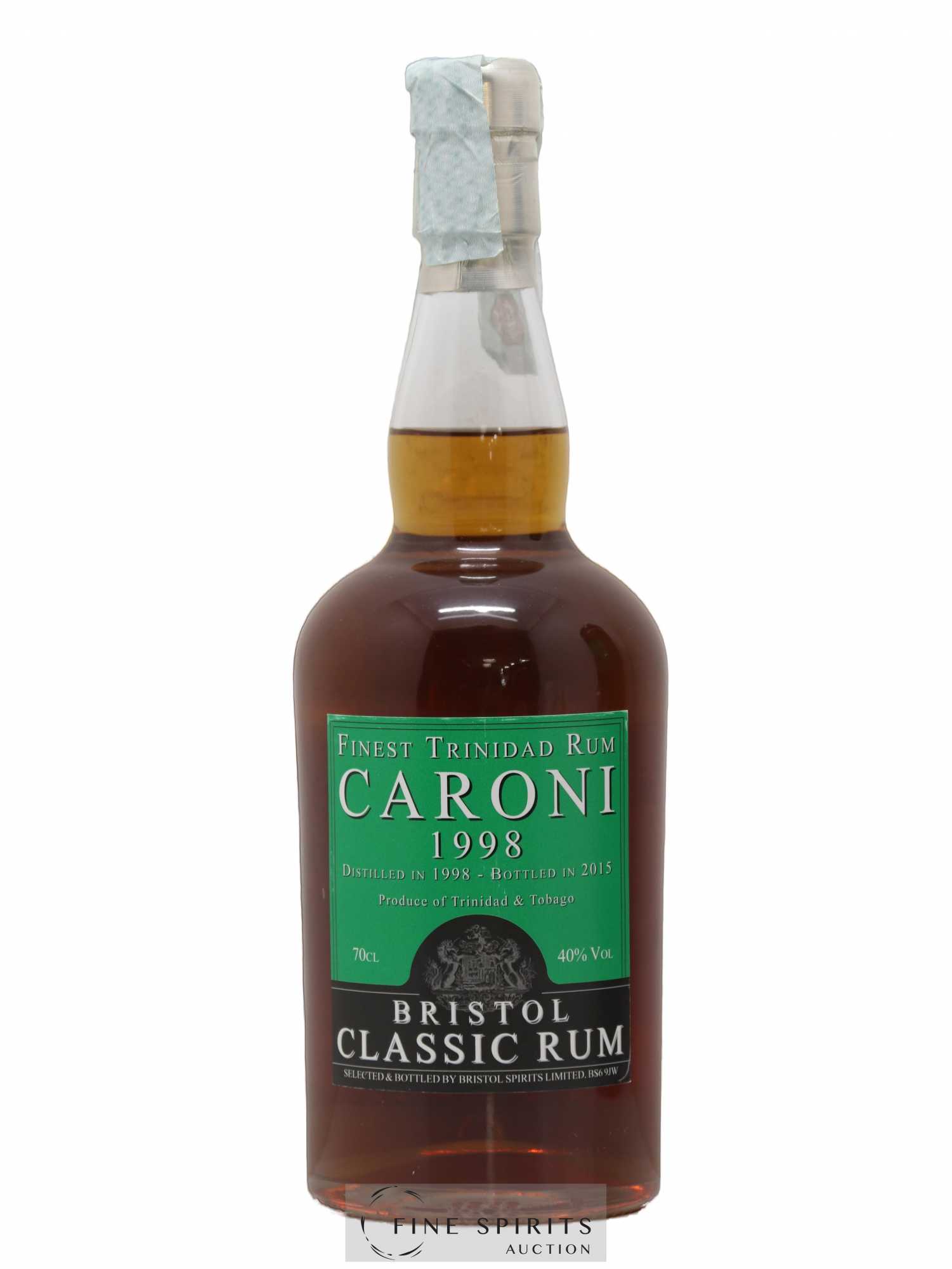 Caroni 1998 Bristol Spirits Bristol Classic Rum bottled in 2015 - Posten von 1 Flasche - 1