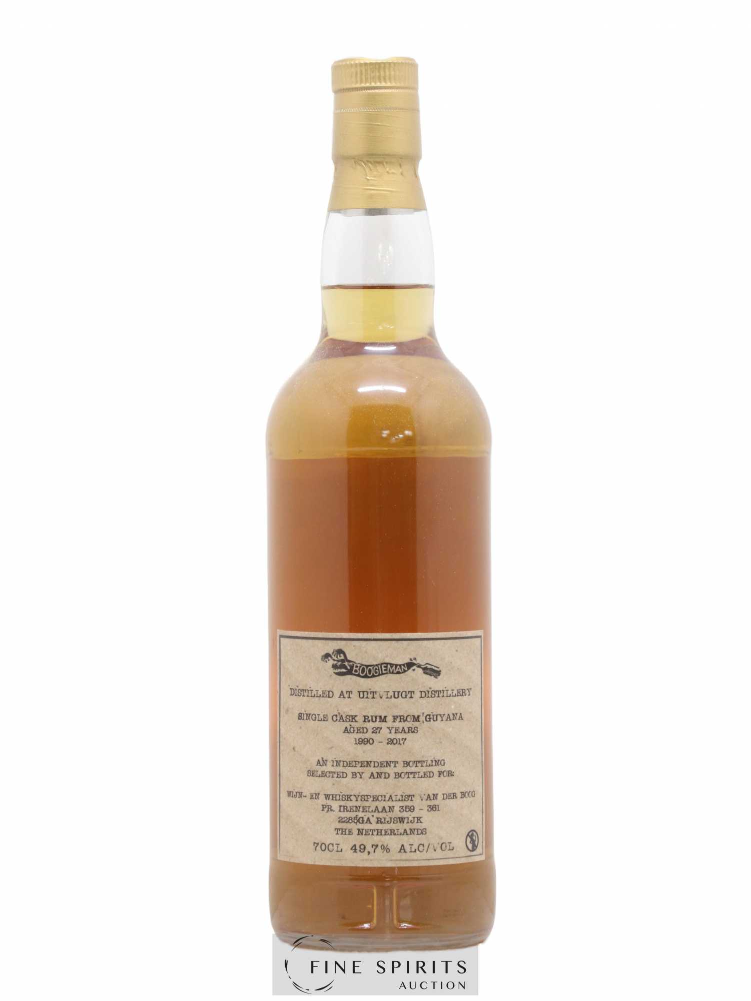 Uitvlugt 27 years 1990 Boogieman Batch 2 - One of 24 - bottled 2017 - Lot de 1 bouteille - 1