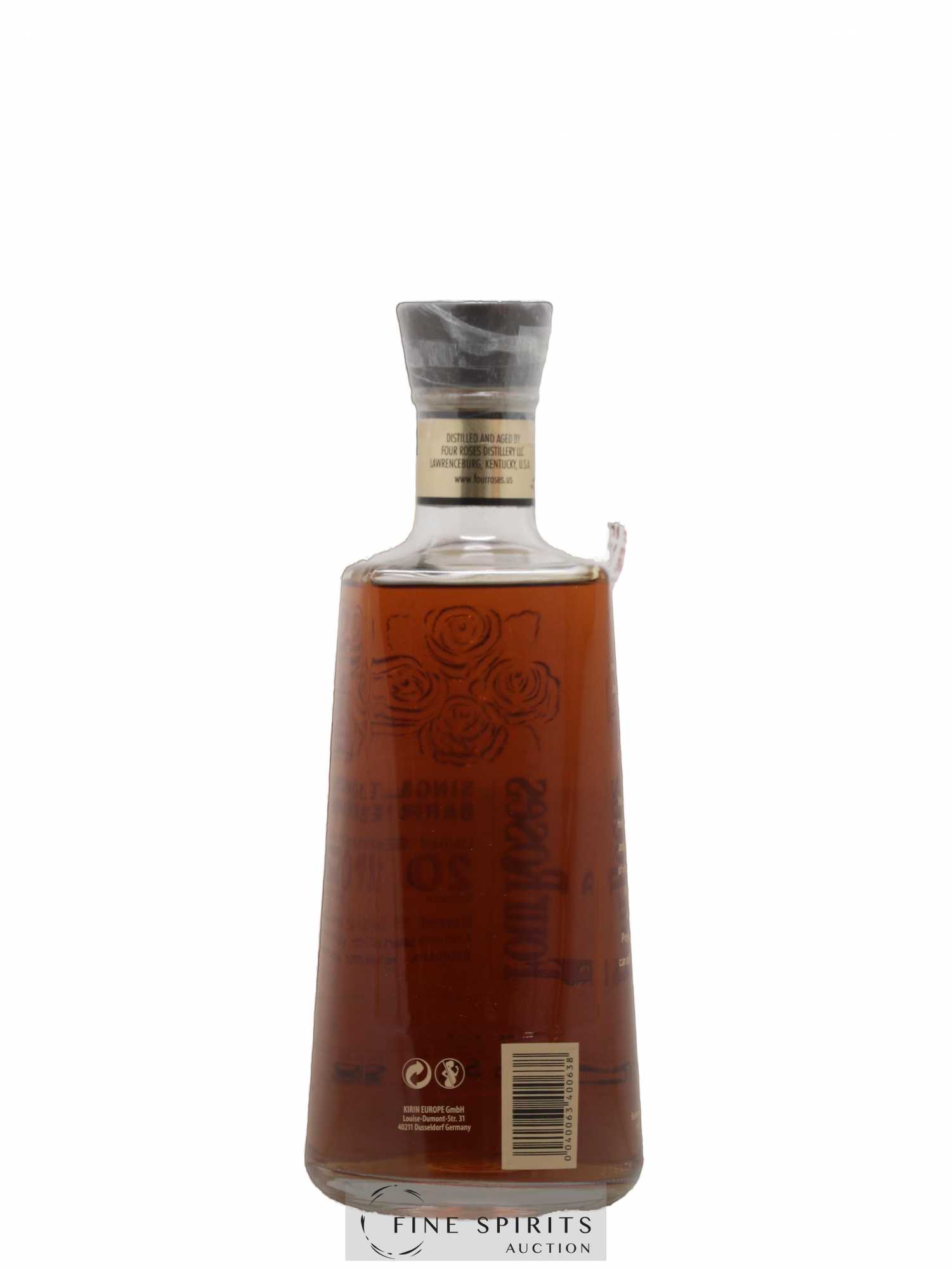 Four Roses 12 years Of. Single Barrel Barrel Strength n° 81-2E - One of 5178 - 2012 Release Limited Edition - Lot de 1 bouteille - 1