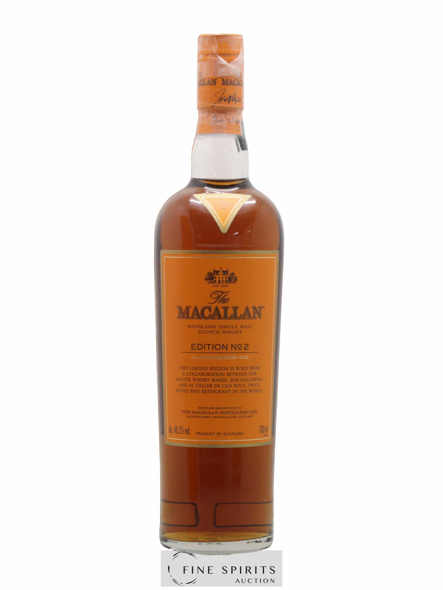 Macallan (The) Of. Edition n°2 C4.V372.T21.2016-002 Limited Edition - Lot de 1 bouteille - 1