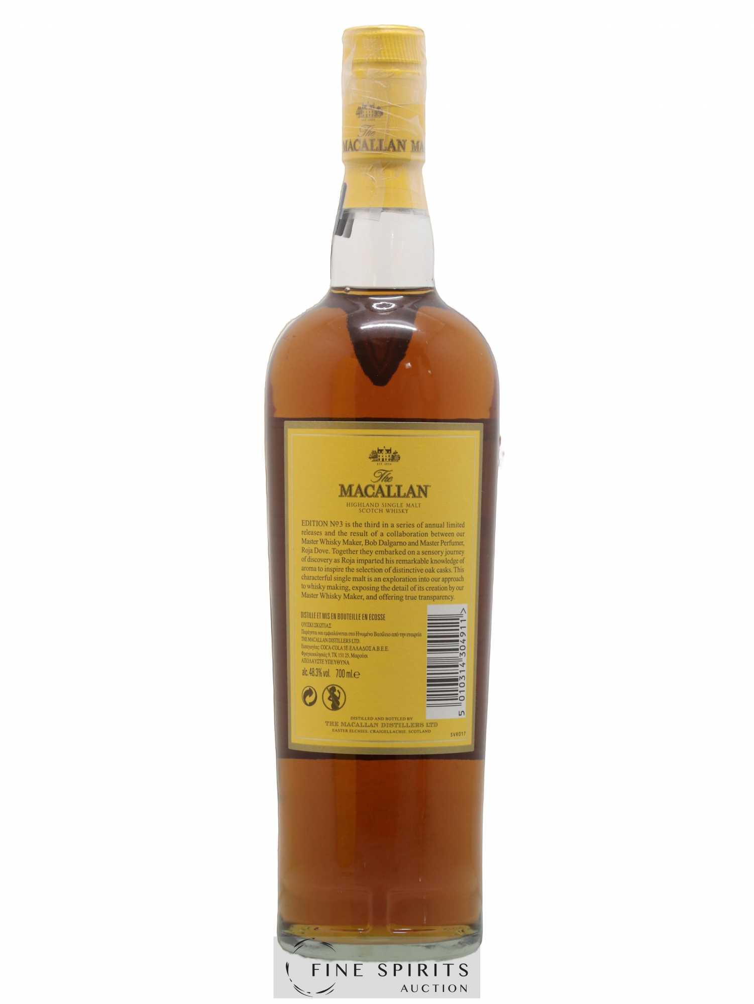 Macallan (The) Of. Edition n°3 C6.V523.T23.2017-003 Limited Edition - Lot de 1 bouteille - 2