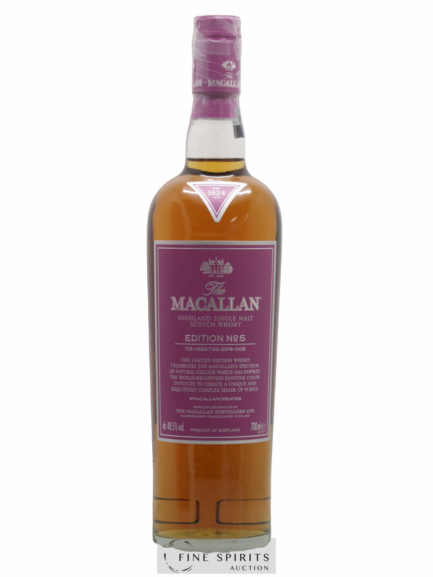 Macallan (The) Of. Edition n°5 C5.V525.T20.2019-005 Limited Edition - Lot de 1 bouteille - 1