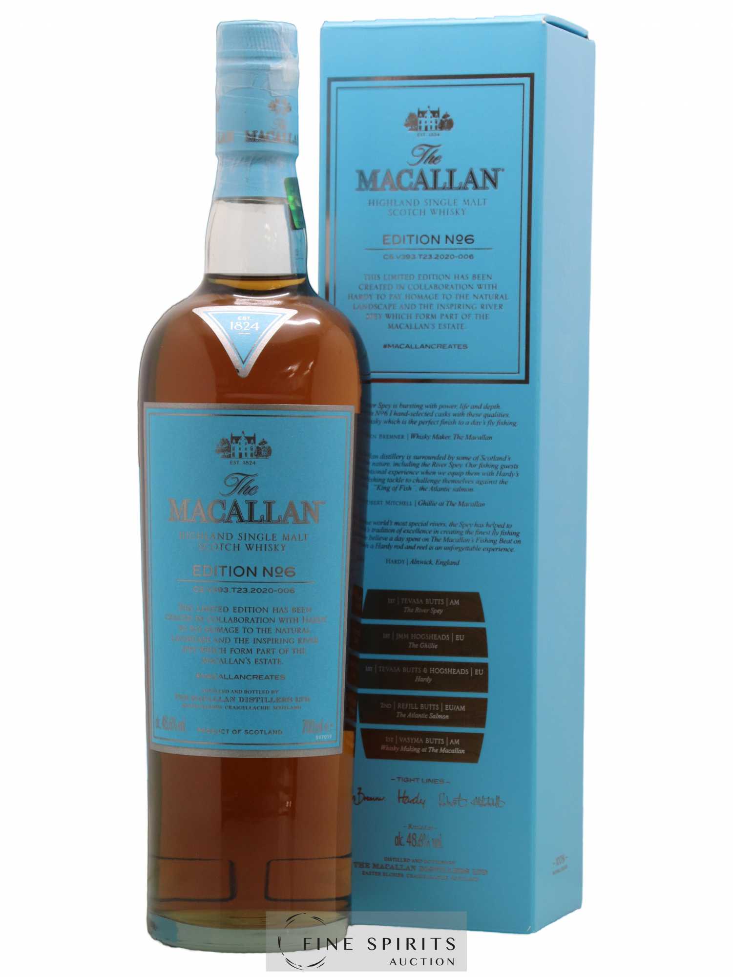 Macallan (The) Of. Edition n°6 C5.V393.T23.2020-006 Limited Edition - Lot de 1 bouteille - 0