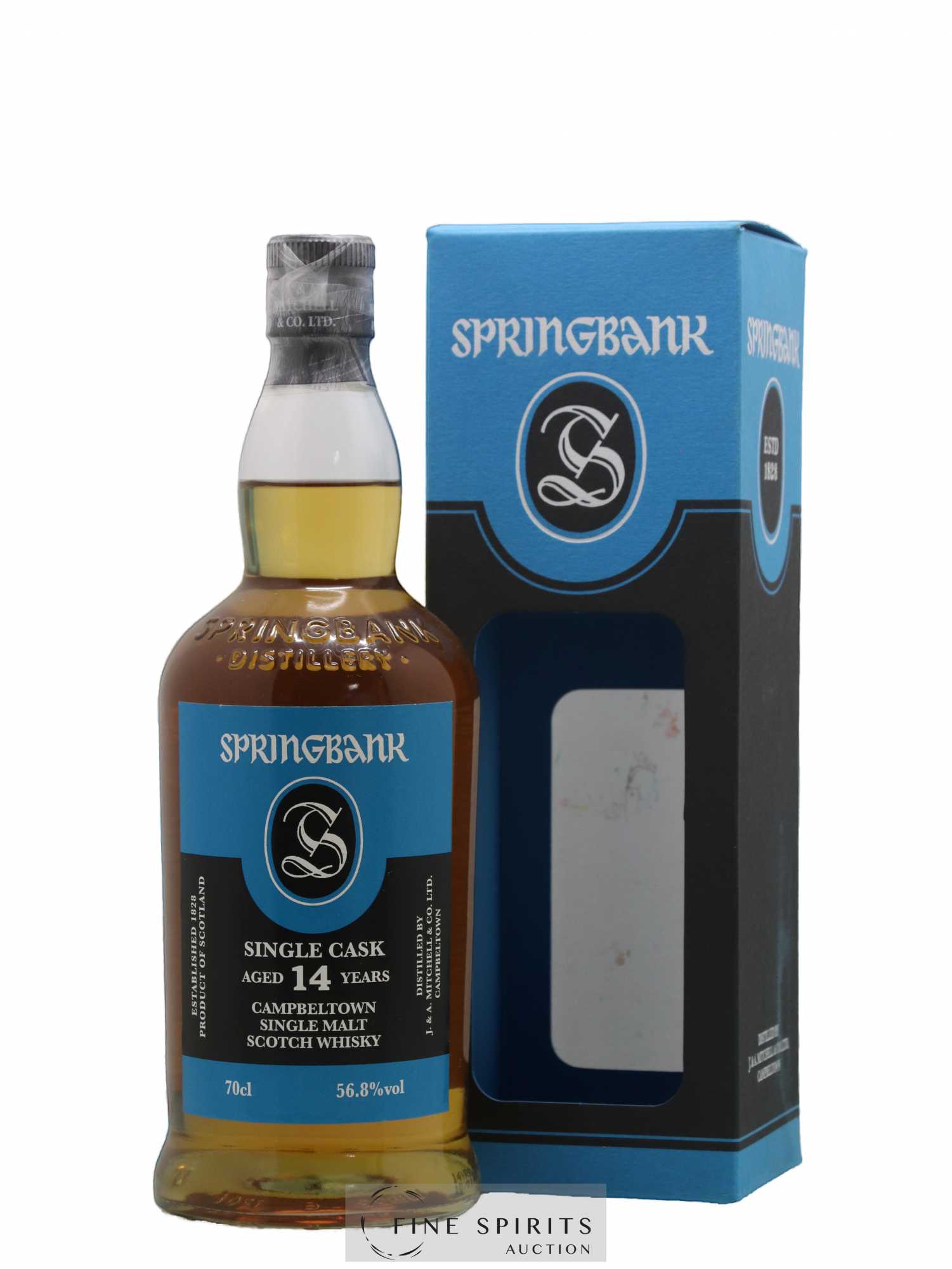 Springbank 14 years 2003 Of. Barbade Rhum Cask - One of 198 - bottled 2018 Dugas - Lot de 1 bouteille - 0