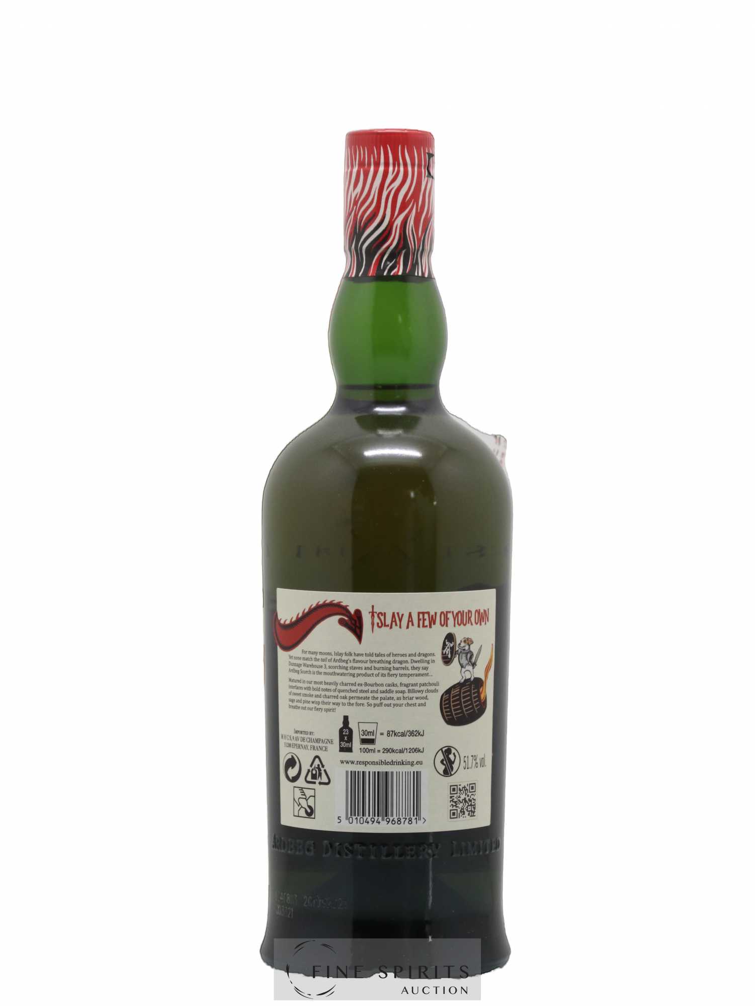 Ardbeg Of. Scorch Special Committee Only Edition - 2021 The Ultimate - Lot de 1 bouteille - 1