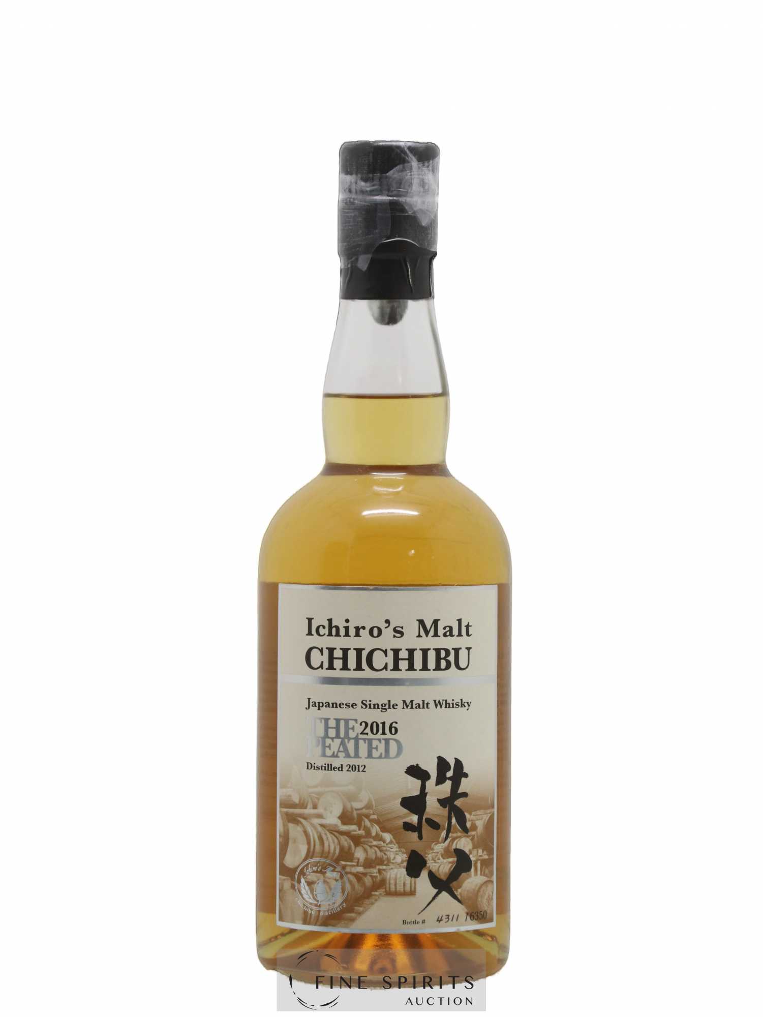 Chichibu 2012 Of. The Peated One of 6350 - bottled 2016 Ichiro's Malt - Lot de 1 bouteille - 1