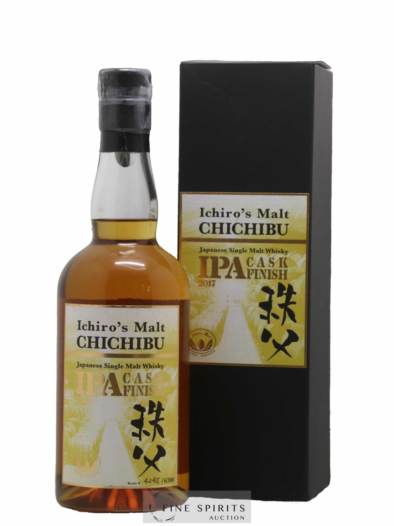 Chichibu Of. Ipa Cask Finish 2017 Release - One of 6700 Ichiro's Malt - Lot de 1 bouteille - 0