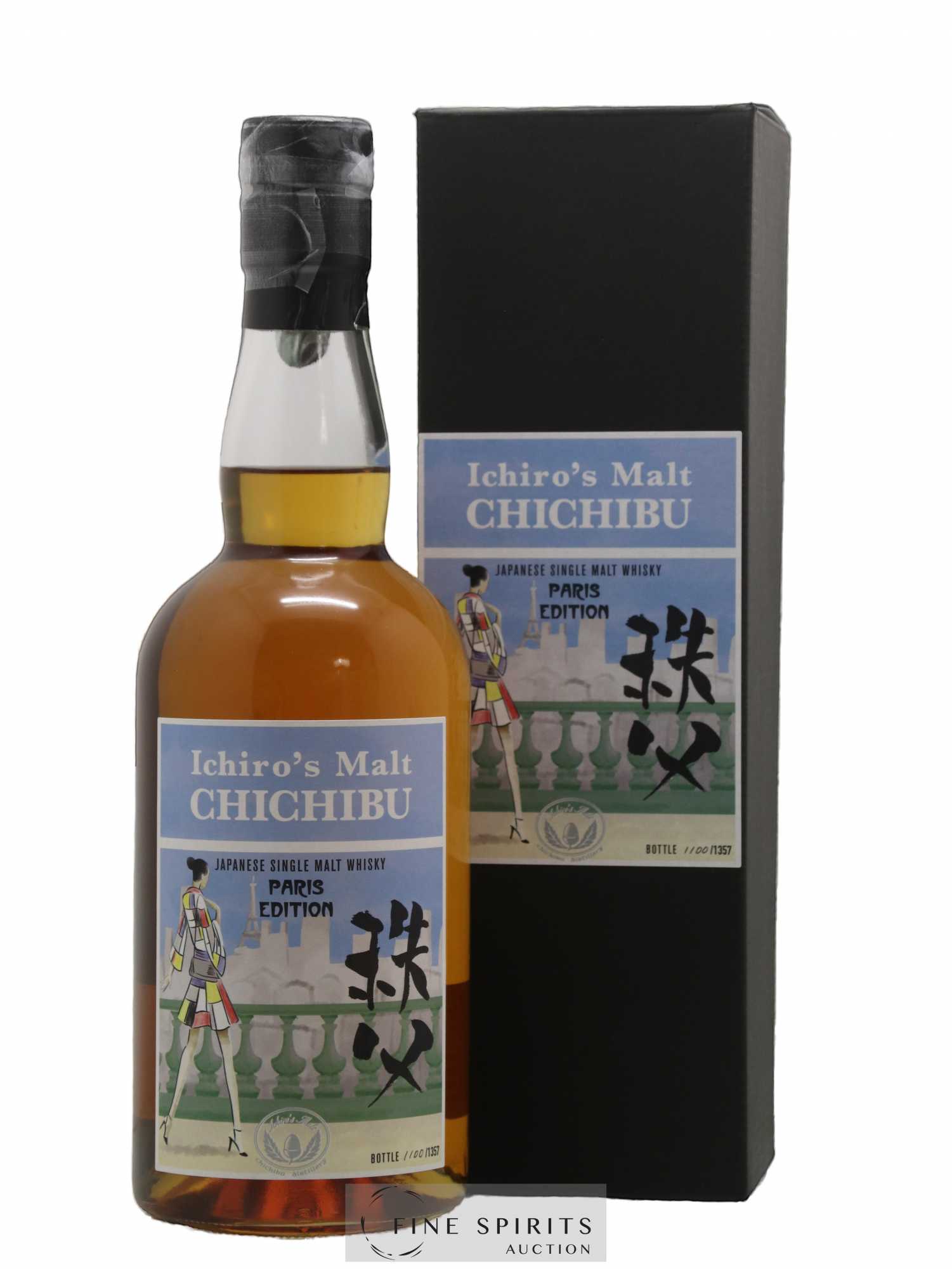 Chichibu Of. Paris Edition 2018 Release - One of 1357 Ichiro's Malt - Lot de 1 bouteille - 0