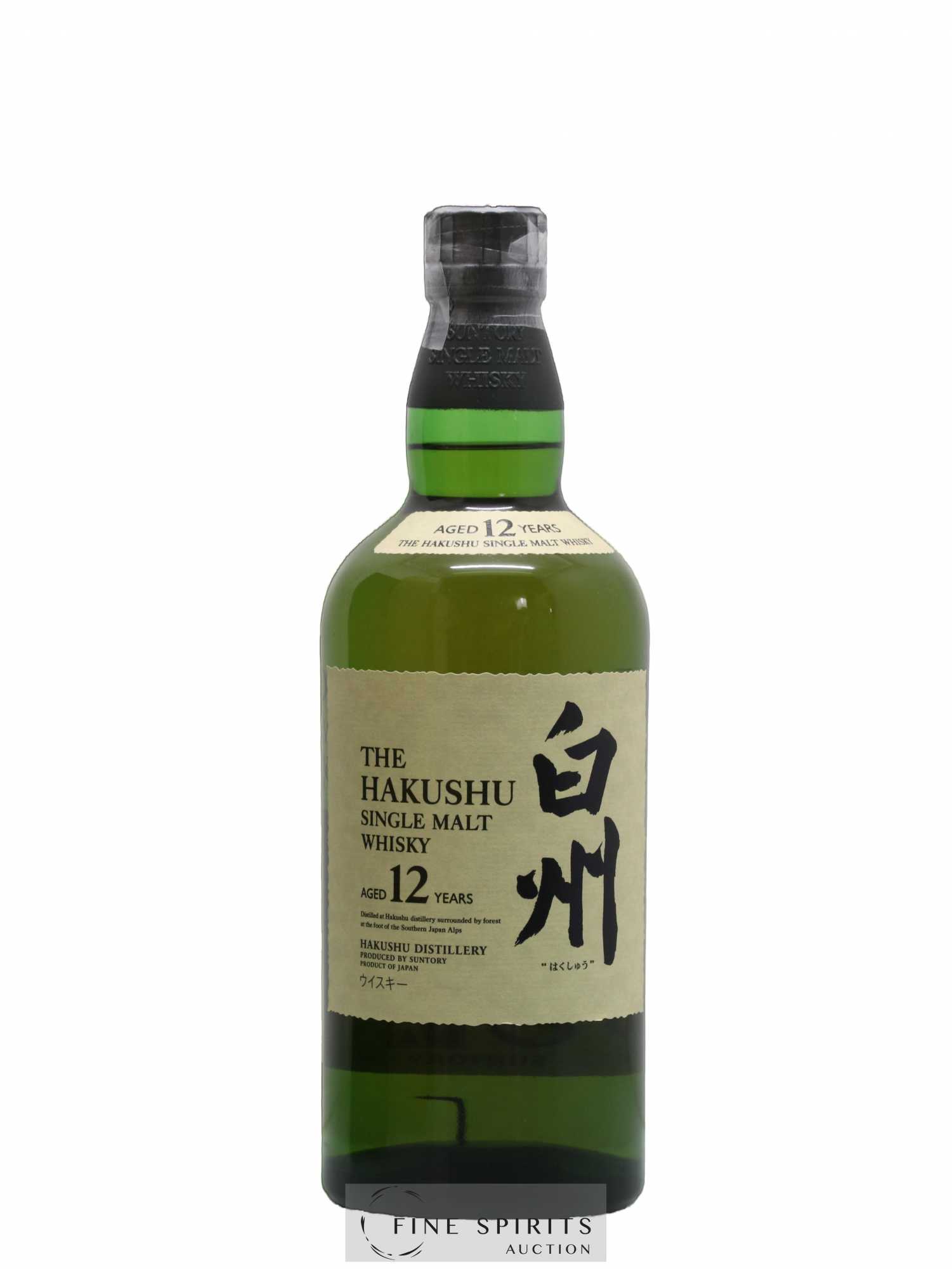 Hakushu 12 years Of. - Lot de 1 bouteille - 1