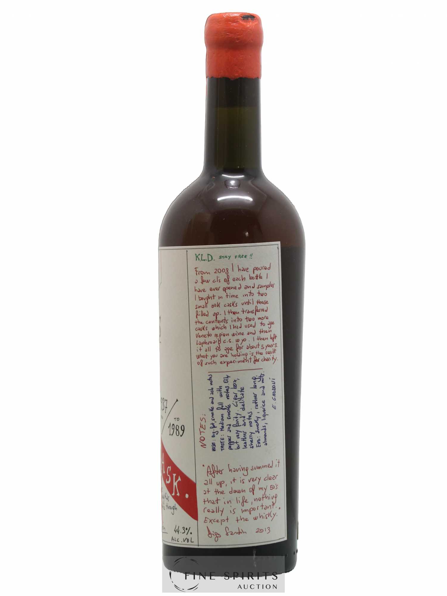 The Lion's Vat Of. Charity Cask One of 40 - bottled 2018 - Lot de 1 bouteille - 2