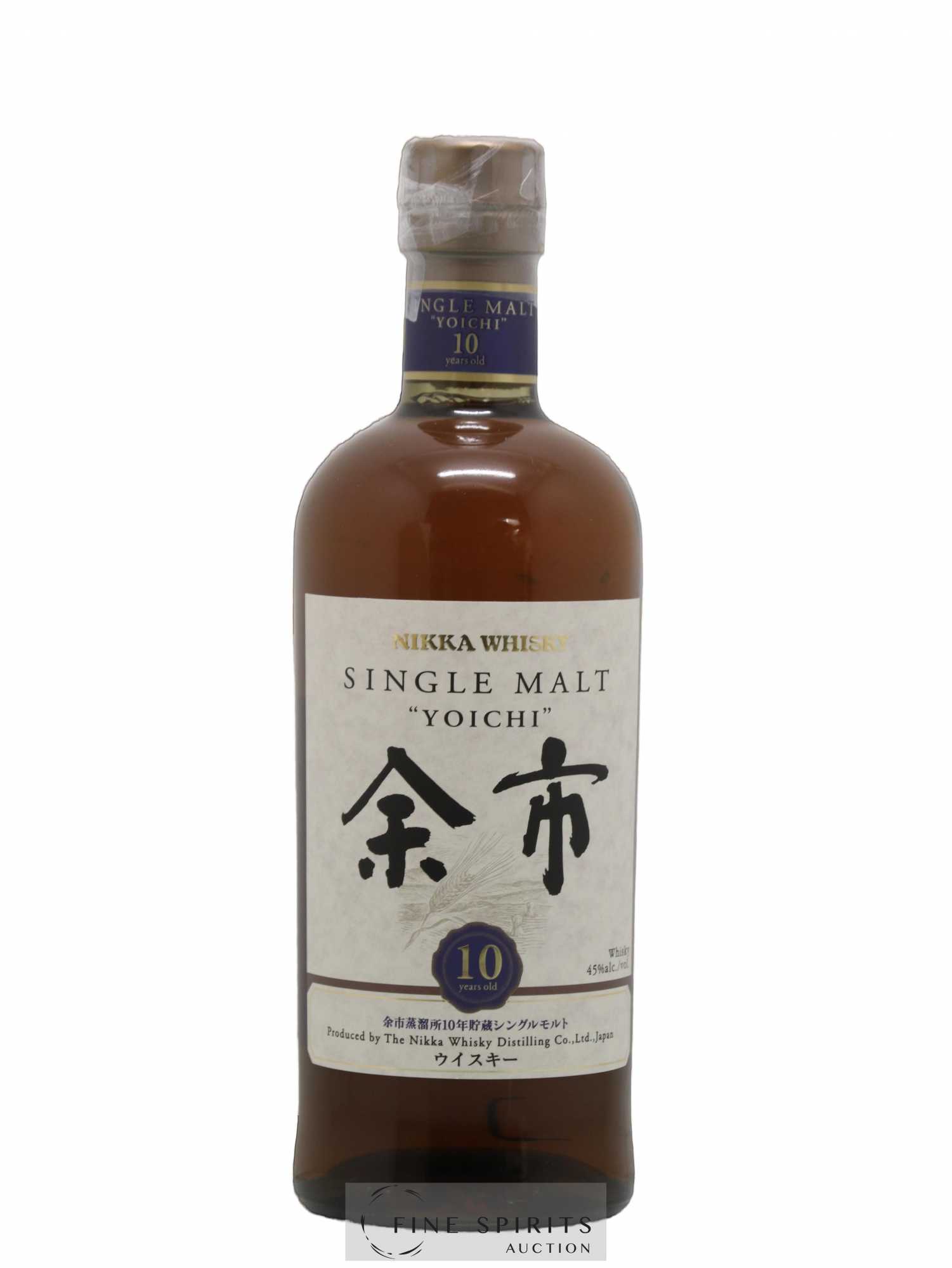 Yoichi 10 years Of. Nikka Whisky - Lot de 1 bouteille - 1