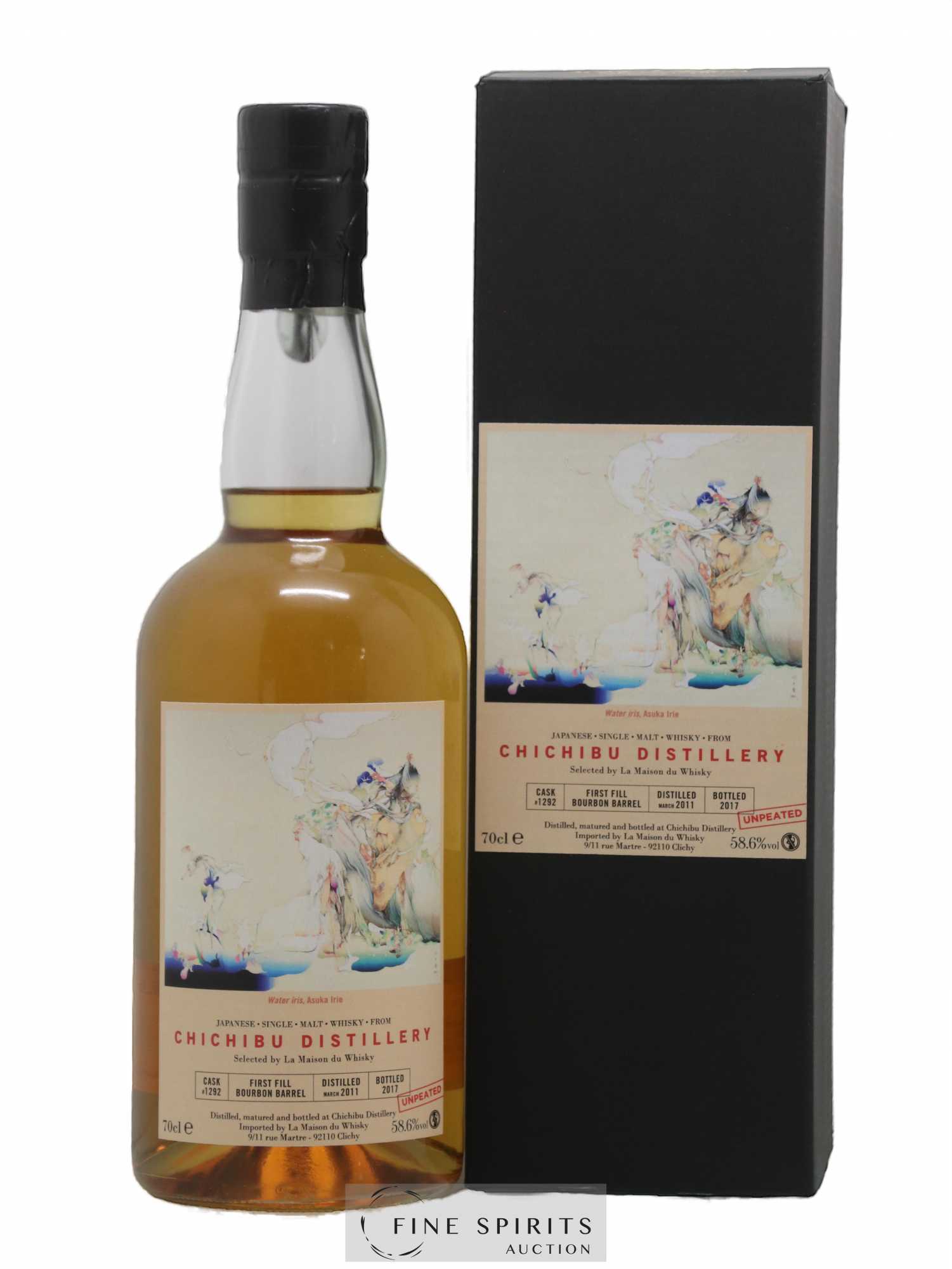 Chichibu 2011 Of. Unpeated Cask n°1292 - bottled 2017 LMDW - Lot de 1 bouteille - 0