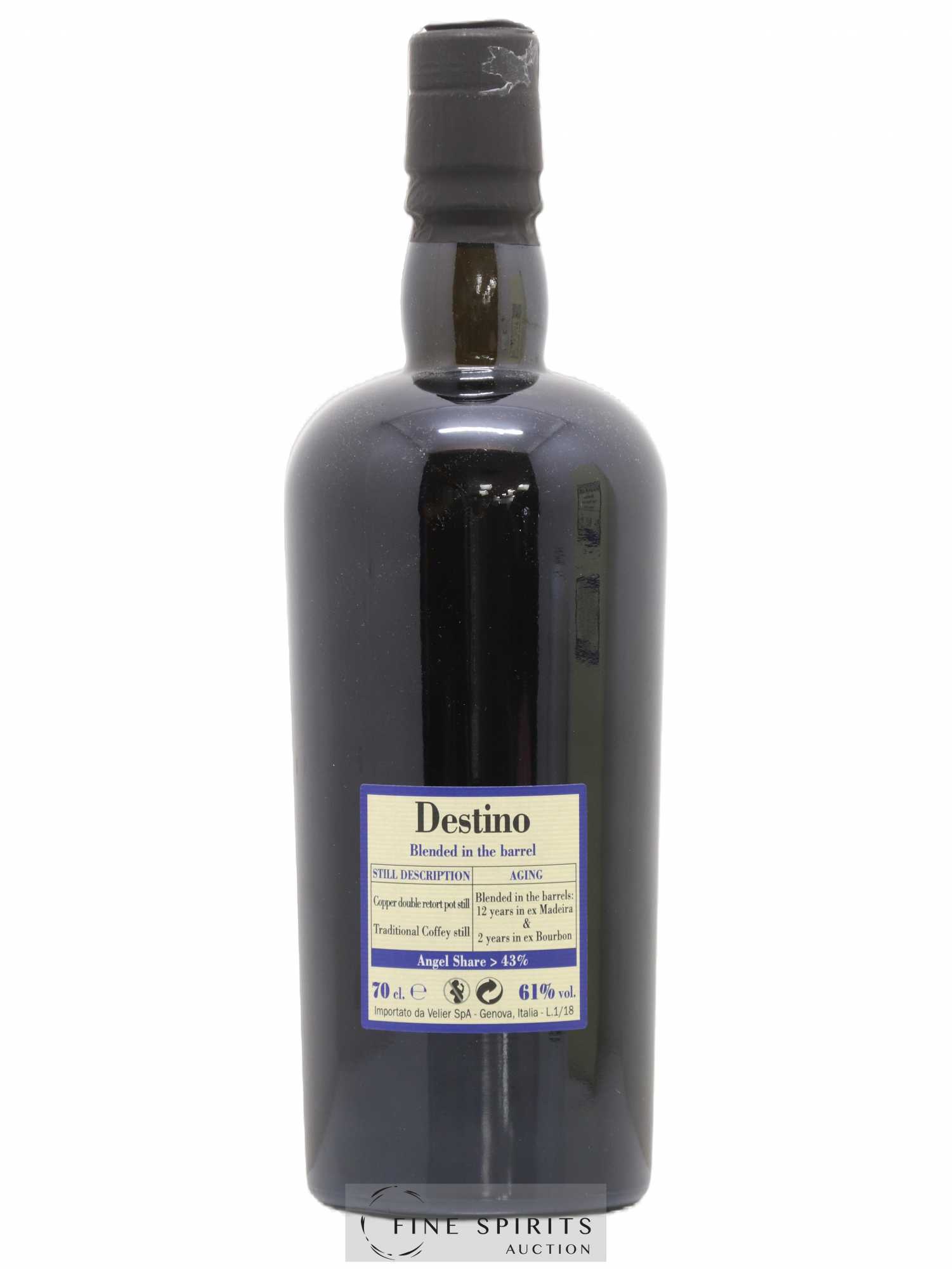Foursquare 14 years 2003 Velier Destino Double Maturation - One of 2610 - bottled 2017 - Lot de 1 bouteille - 2
