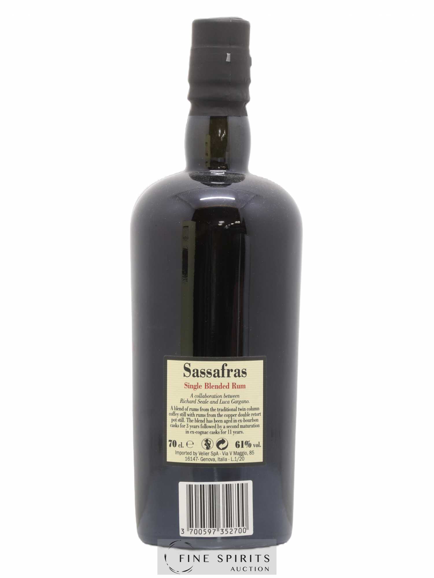 Foursquare Of. Sassafras Barrel Proof - One of 6000 - bottled 2020 Double Maturation - Lot de 1 bouteille - 2