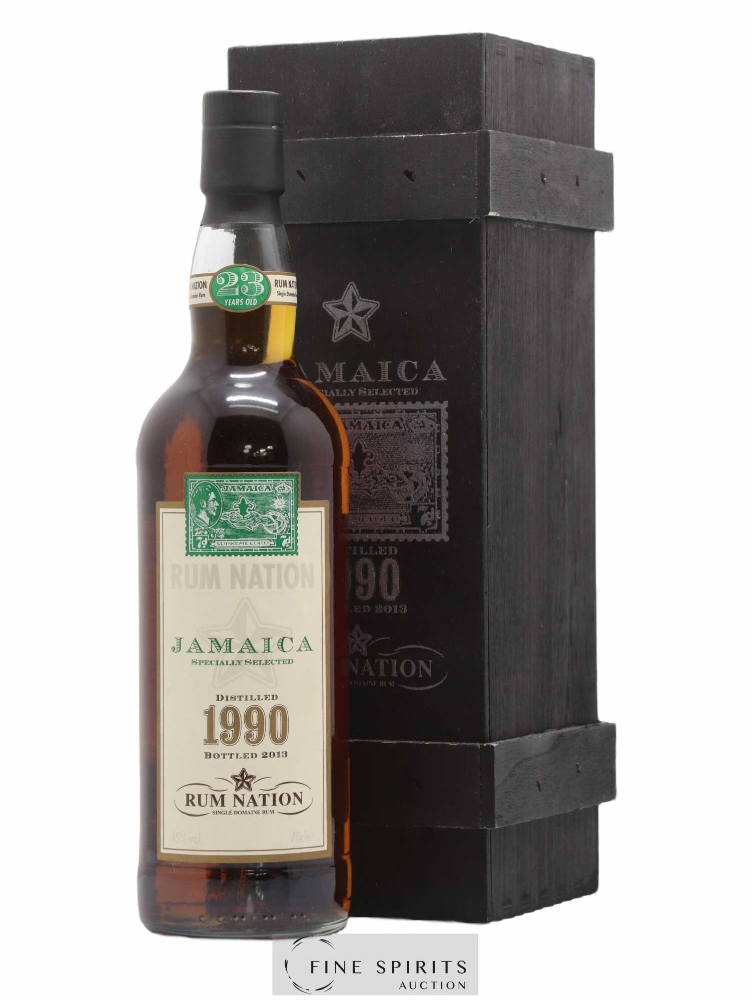 Jamaica 23 years 1990 Rum Nation Supreme Lord bottled 2013 Specially Selected - Posten von 1 Flasche - 0