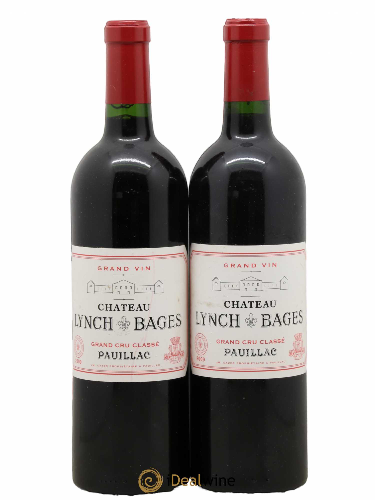 Château Lynch Bages 5ème Grand Cru Classé 2009 - Lot de 2 bouteilles - 0