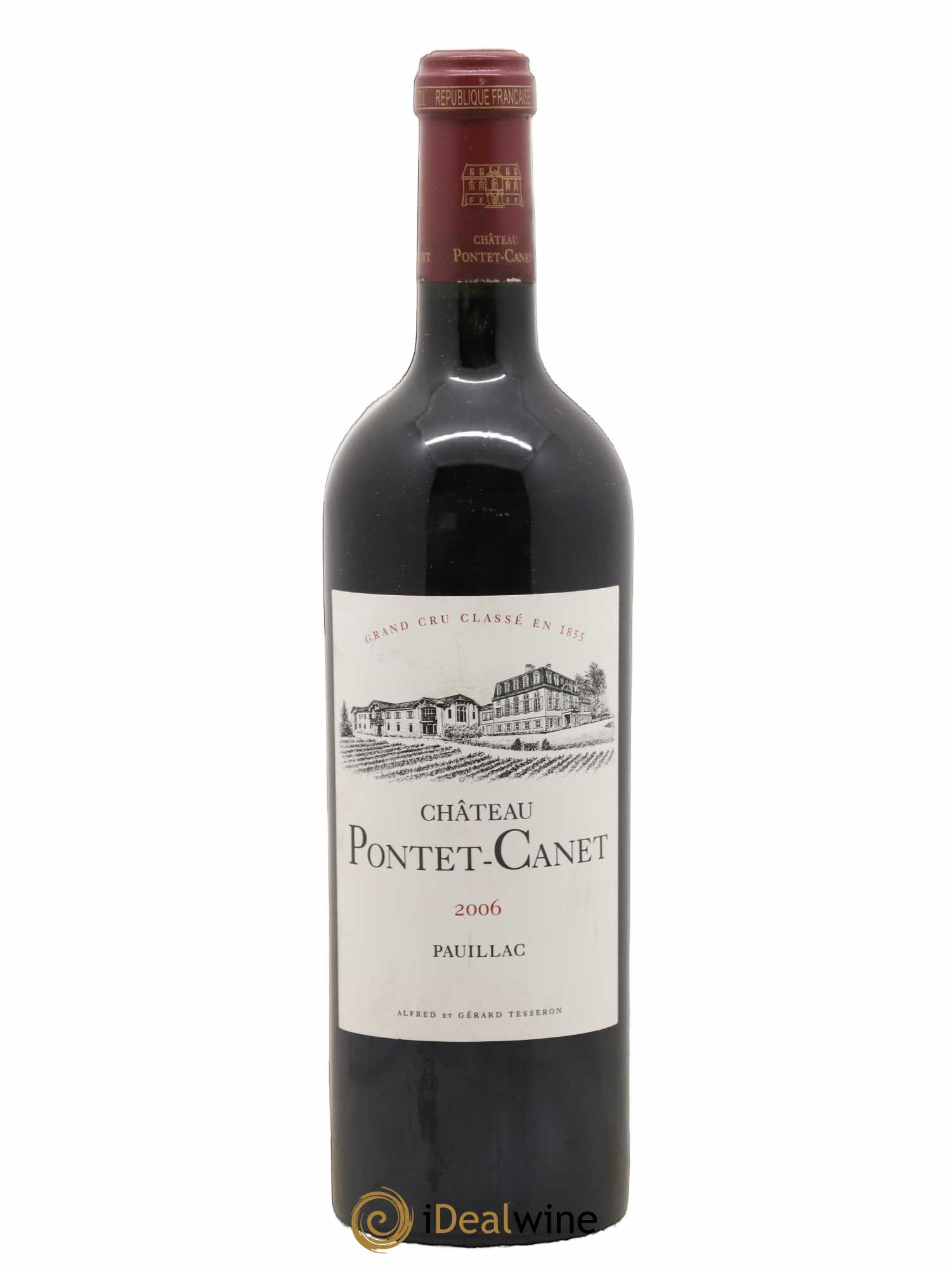 Château Pontet Canet 5ème Grand Cru Classé 2006 - Lot de 1 bouteille - 0