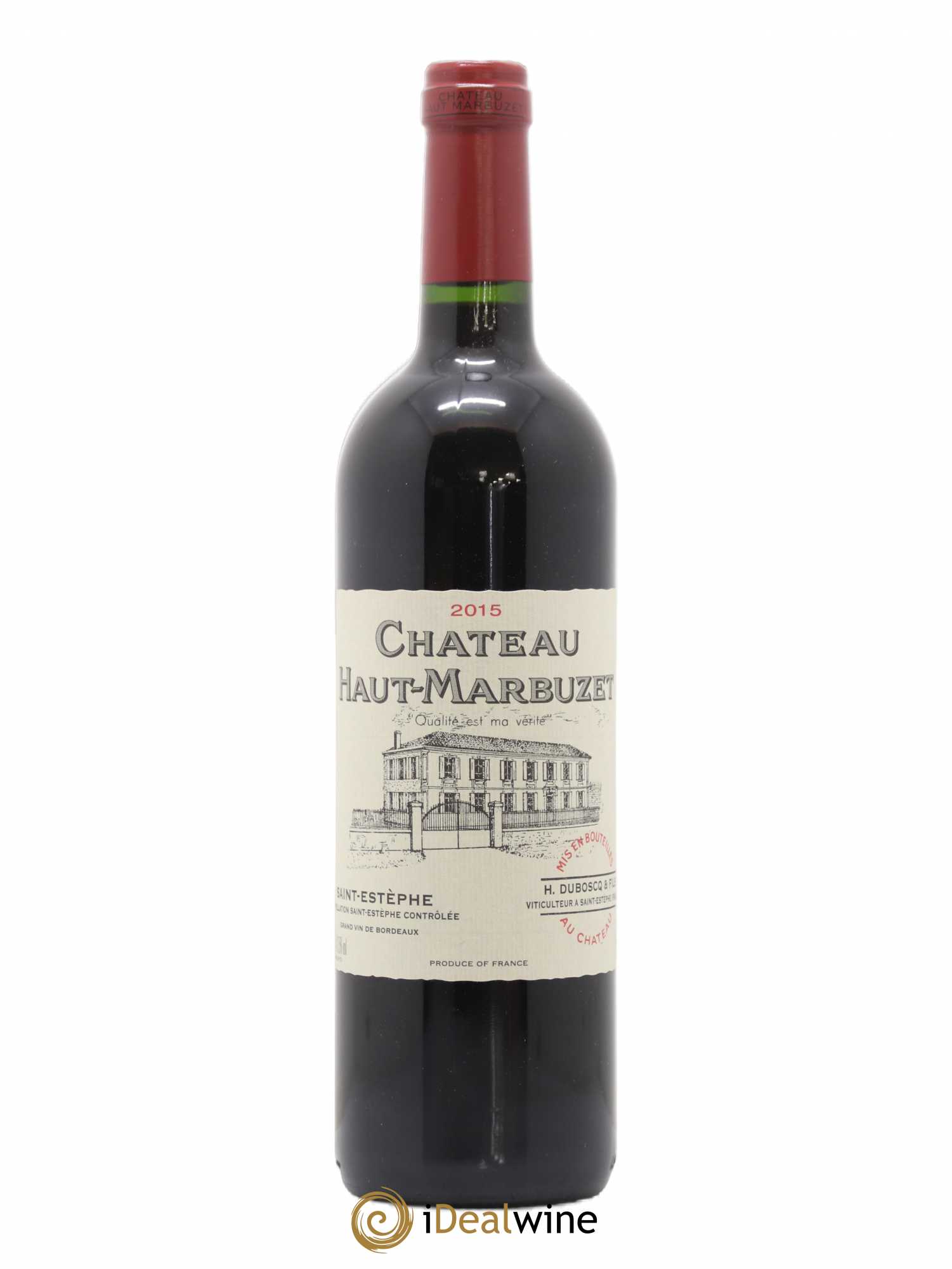 Château Haut Marbuzet 2015 - Lot de 1 bouteille - 0