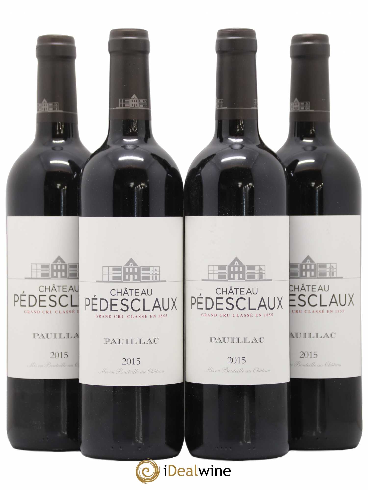 Château Pedesclaux 5ème Grand Cru Classé 2015 - Lot de 4 bouteilles - 0