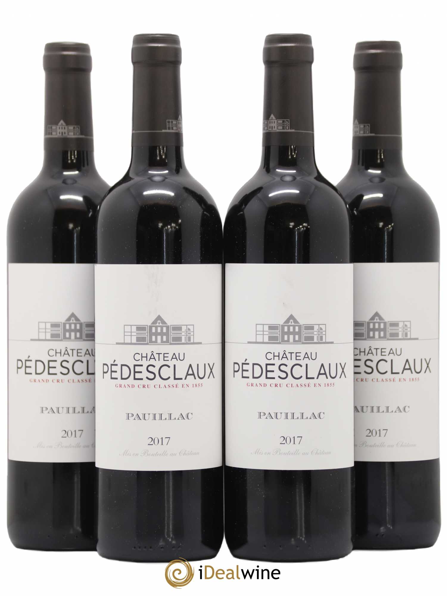 Château Pedesclaux 5ème Grand Cru Classé 2017 - Lot de 4 bouteilles - 0