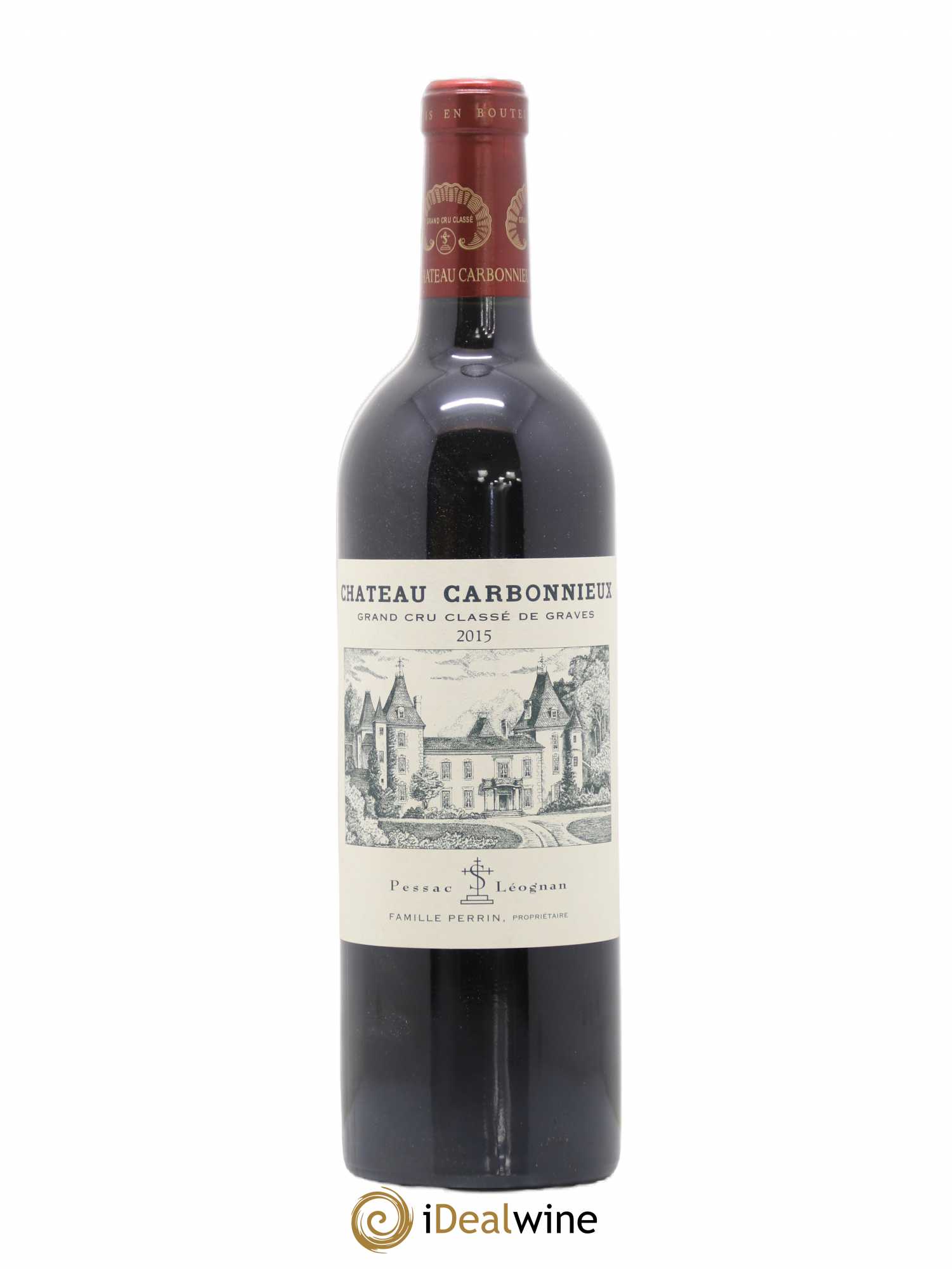 Château Carbonnieux Cru Classé de Graves 2015 - Lot de 1 bouteille - 0