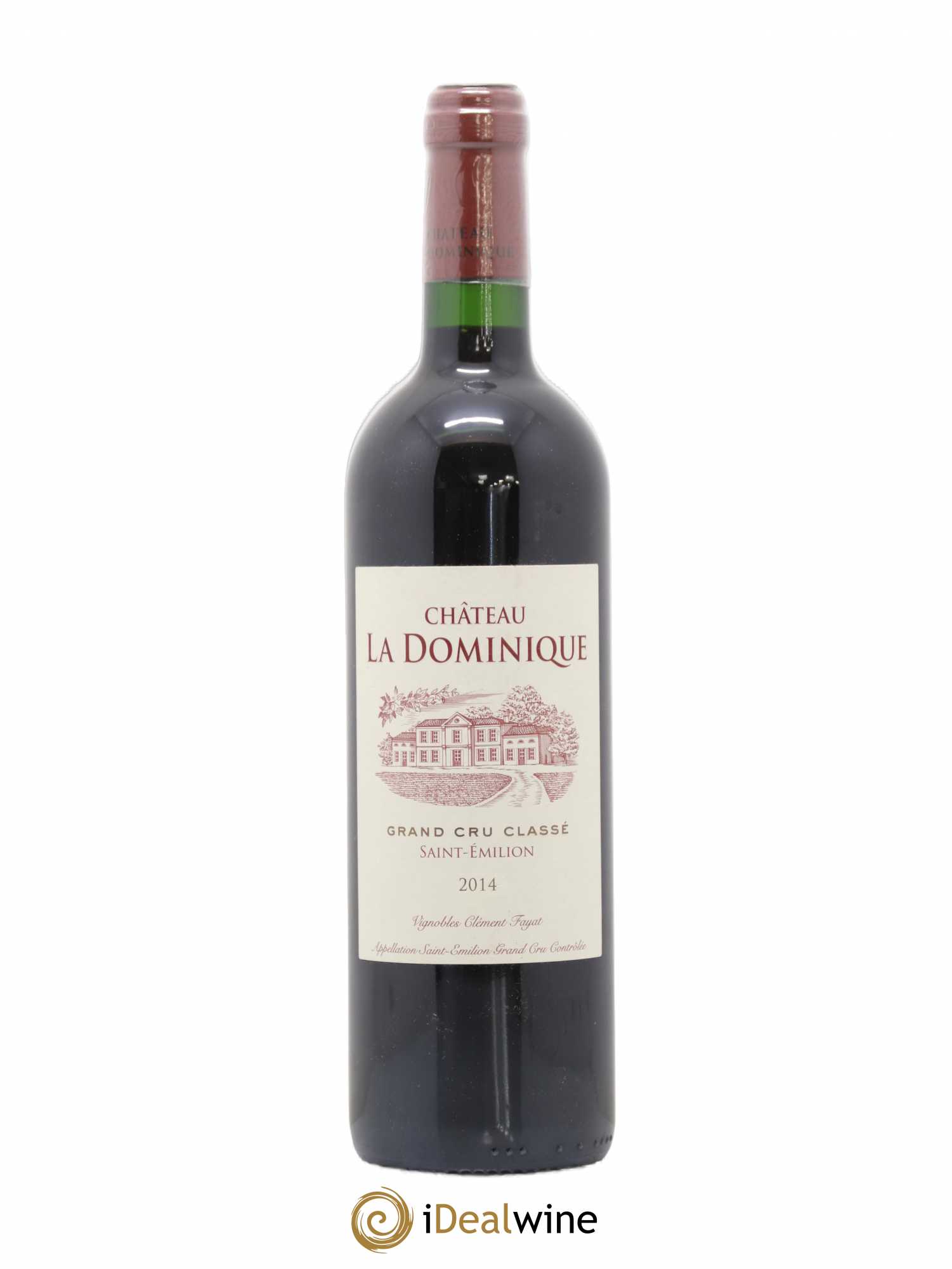 Château la Dominique Grand Cru Classé 2014 - Lot de 1 bouteille - 0
