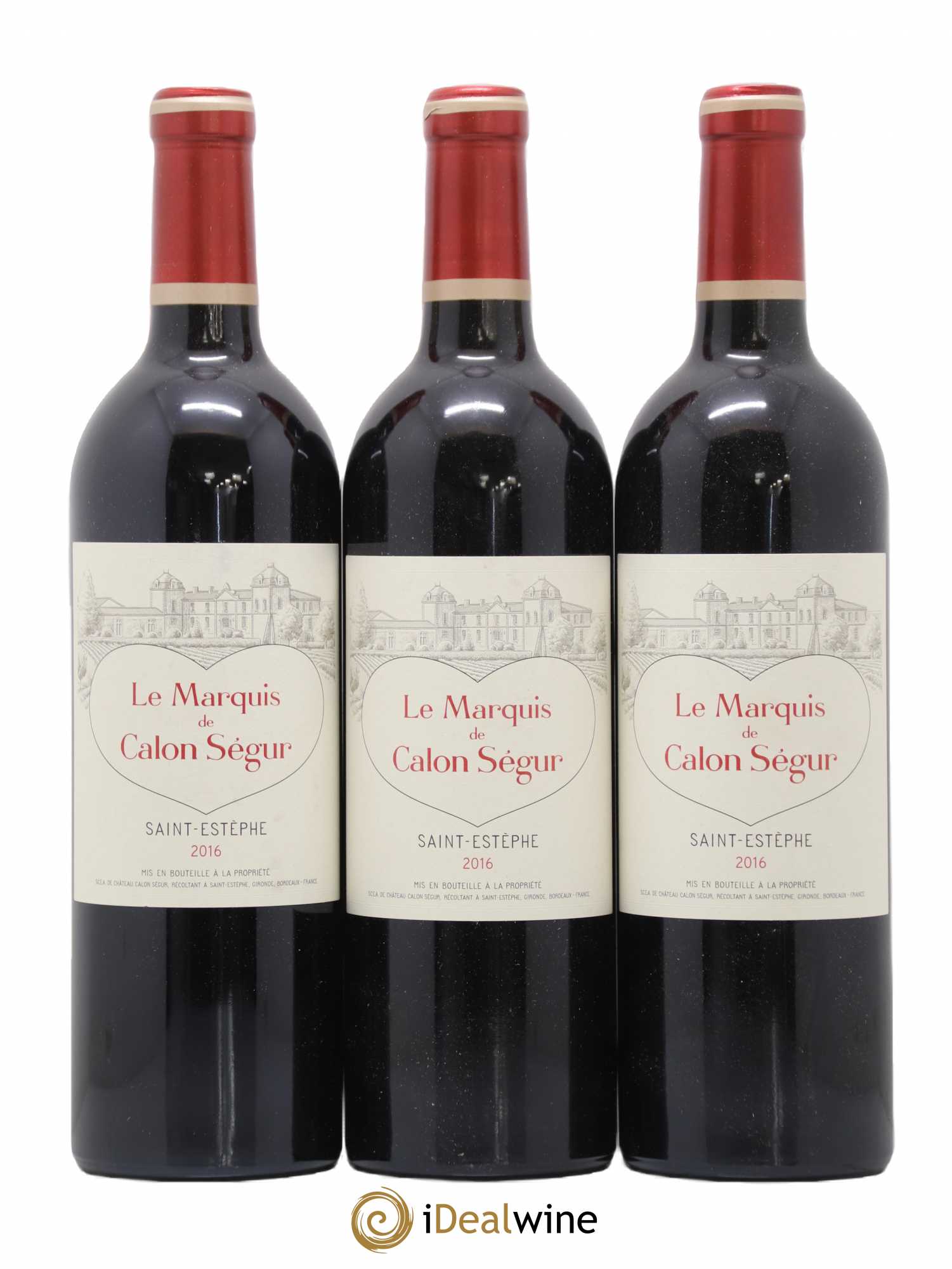 Marquis de Calon Second Vin 2016 - Lot de 3 bouteilles - 0