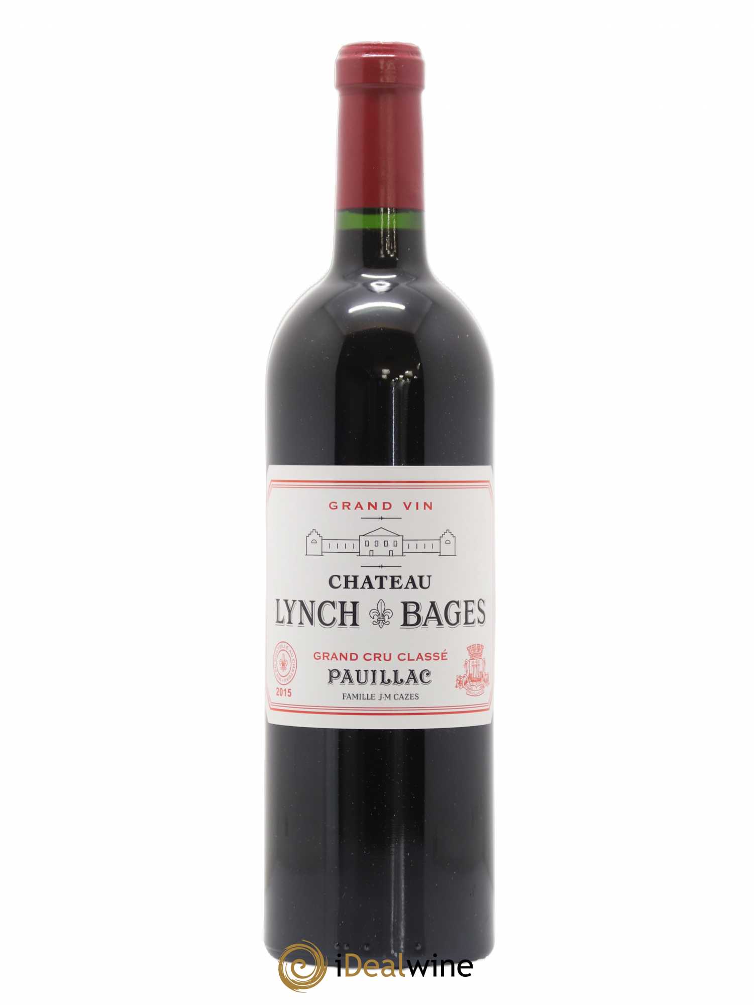 Château Lynch Bages 5ème Grand Cru Classé 2015 - Lot de 1 bouteille - 0