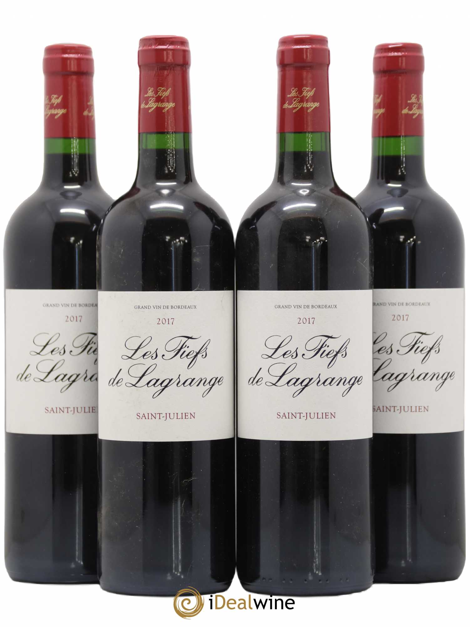 Les Fiefs de Lagrange Second Vin 2017 - Lot de 4 bouteilles - 0