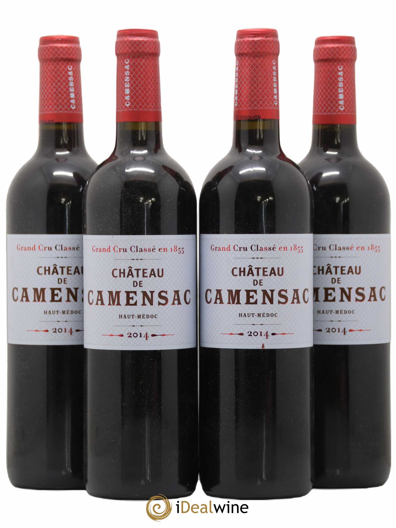 Château Camensac 5ème Grand Cru Classé 2014 - Lot de 4 bouteilles - 0