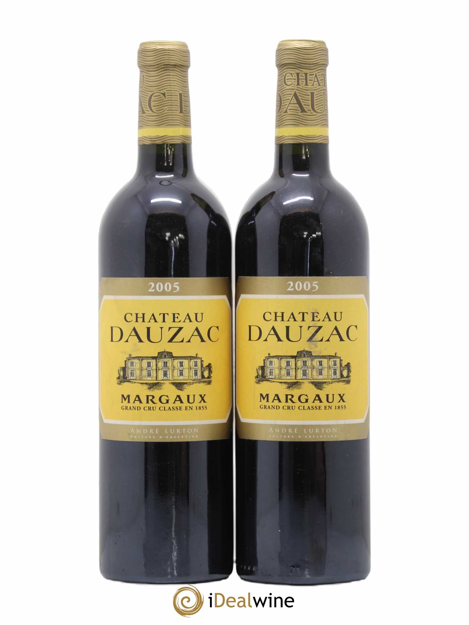 Château Dauzac 5ème Grand Cru Classé 2005 - Lot de 2 bouteilles - 0
