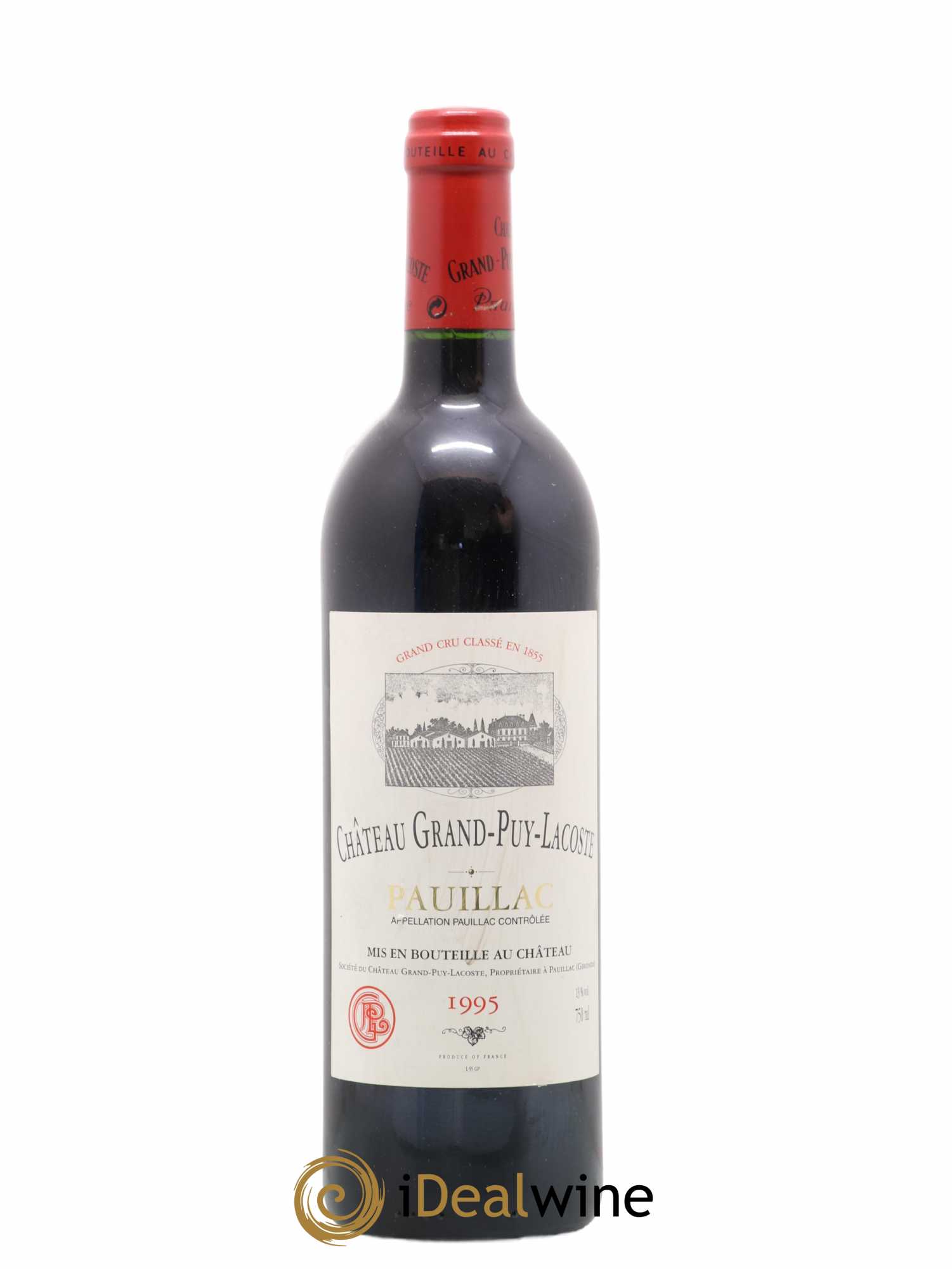 Château Grand Puy Lacoste 5ème Grand Cru Classé 1995 - Lot de 1 bouteille - 0