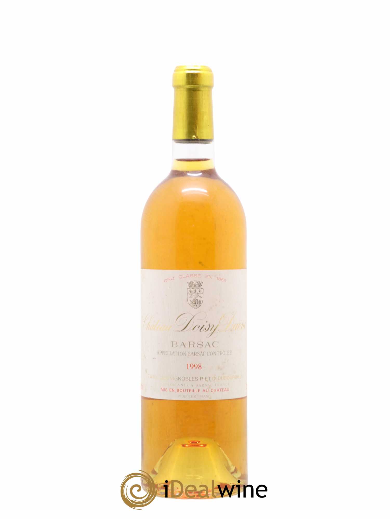 Château Doisy Daëne 2ème Grand Cru Classé 1998 - Lot de 1 bouteille - 0