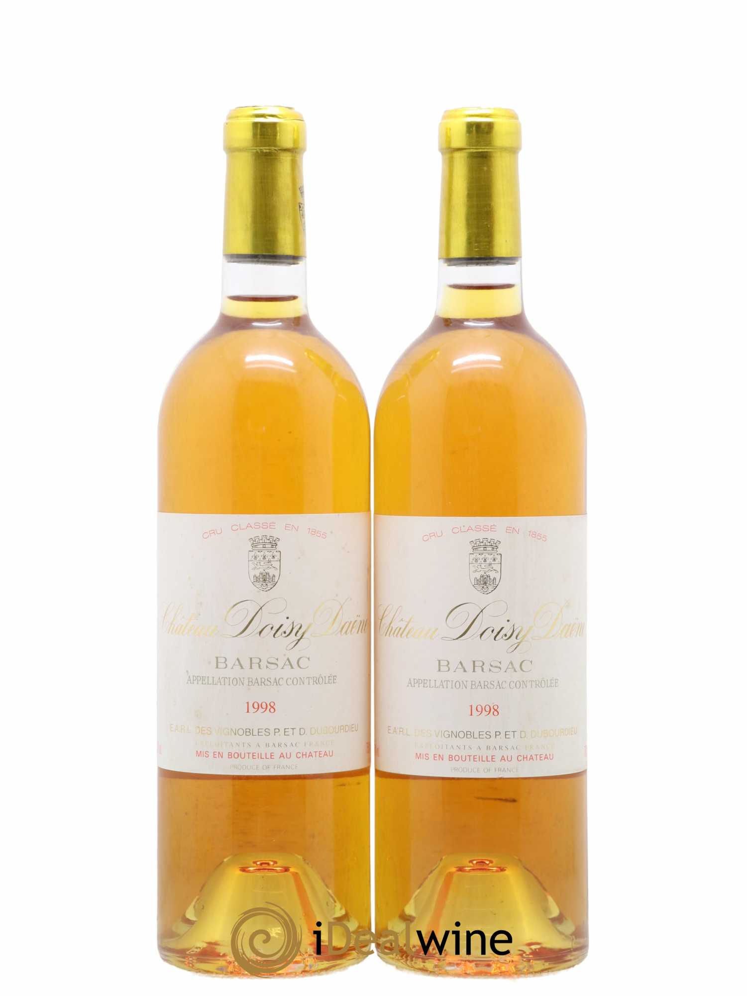 Château Doisy Daëne 2ème Grand Cru Classé 1998 - Lotto di 2 bottiglie - 0