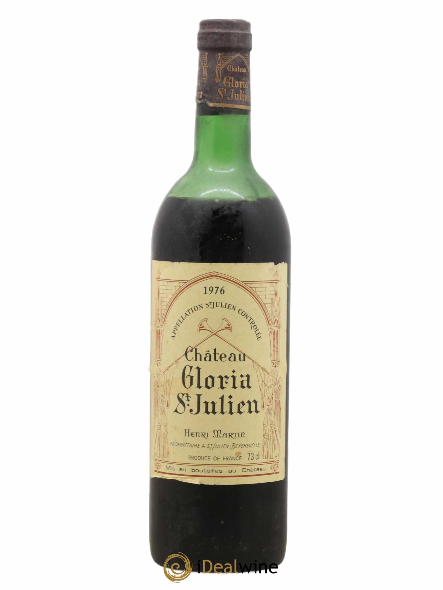 Château Gloria (sans prix de réserve) 1976 - Lot de 1 bouteille - 0