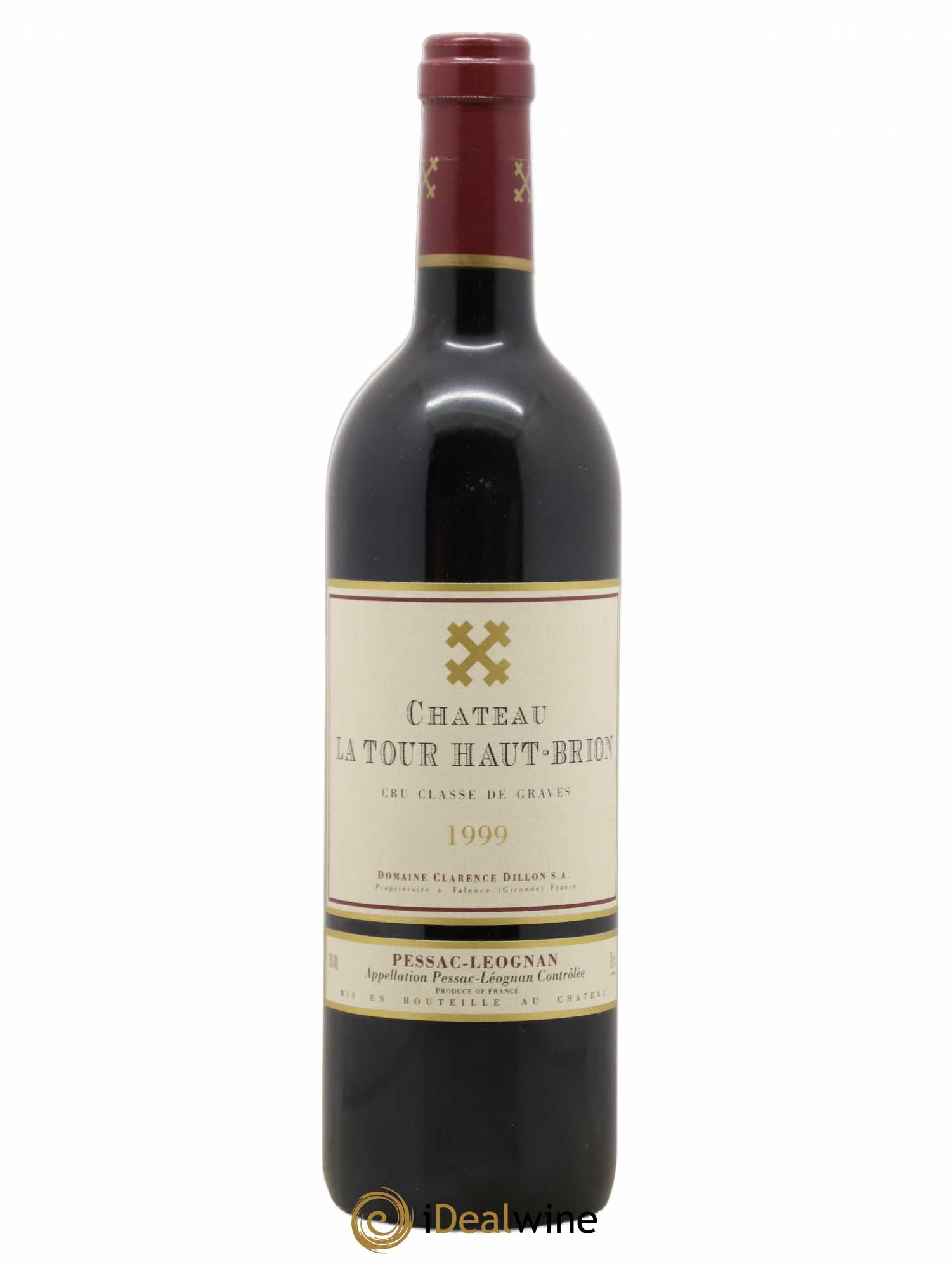 Château la Tour Haut-Brion Cru Classé de Graves 1999 - Lot de 1 bouteille - 0