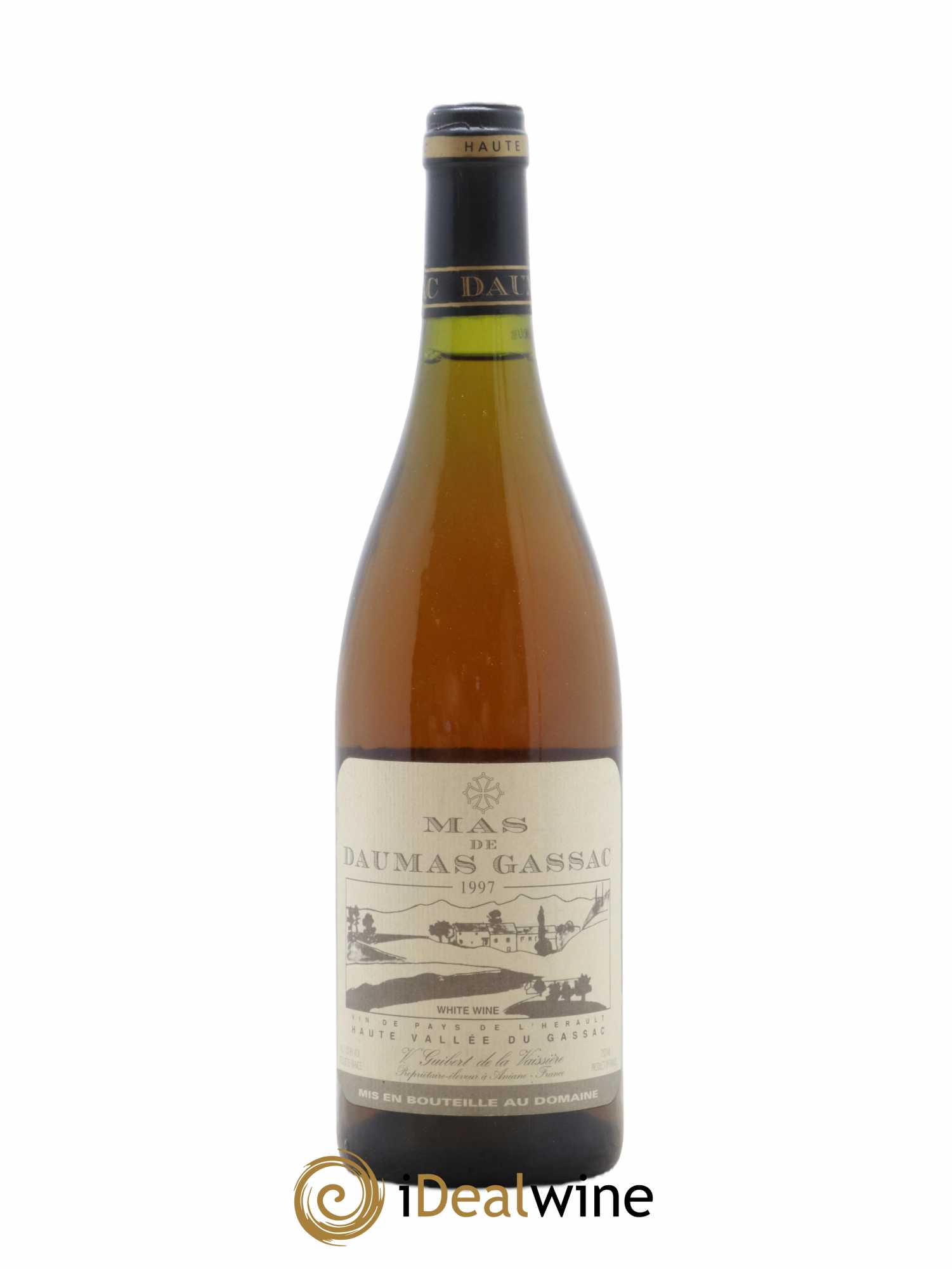 Saint-Guilhem-le-Désert - Cité d'Aniane Mas Daumas Gassac Famille Guibert de La Vaissière 1997 - Lot de 1 bouteille - 0