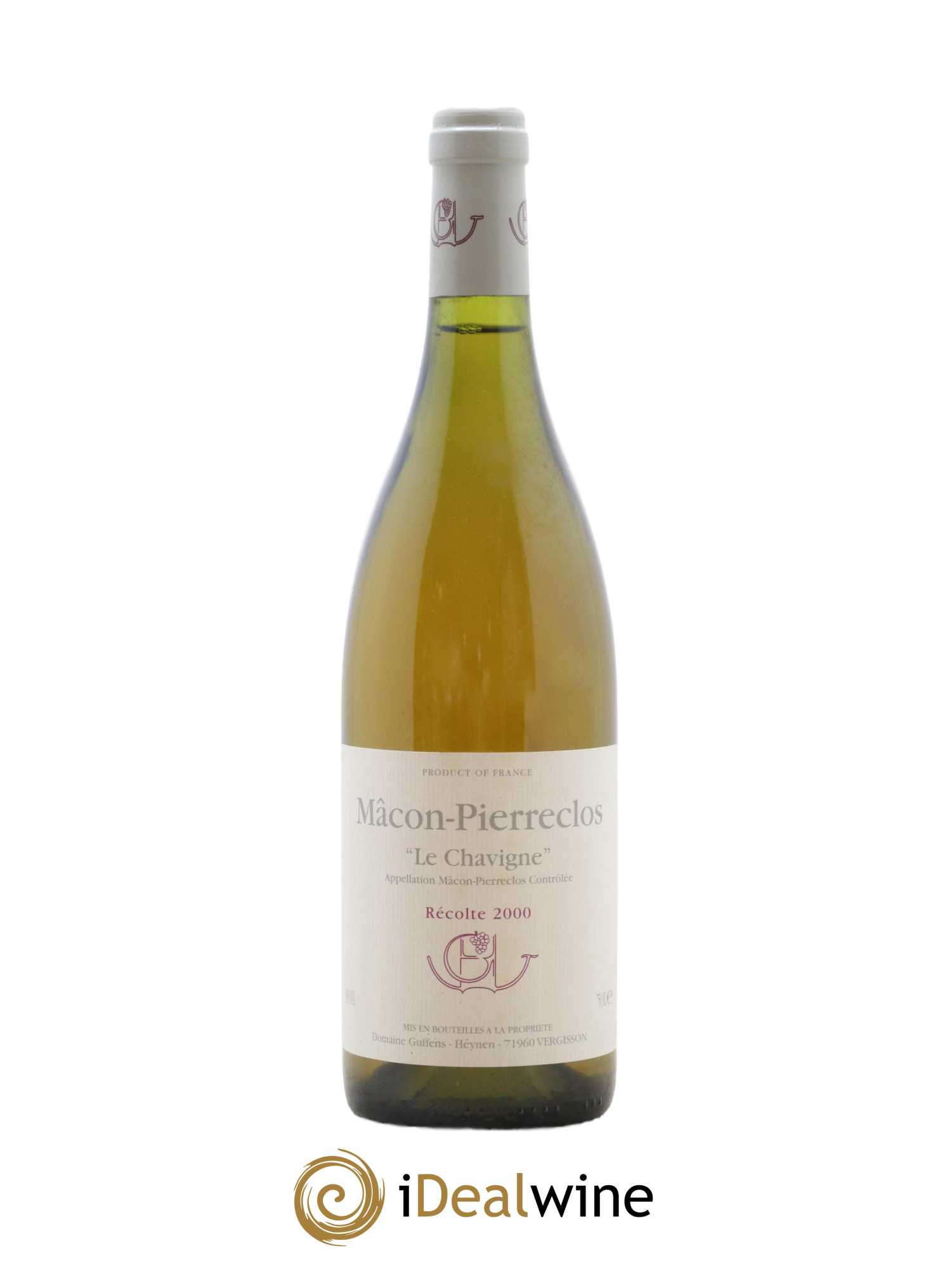Mâcon-Pierreclos Le Chavigne Guffens-Heynen 2000 - Lot de 1 bouteille - 0